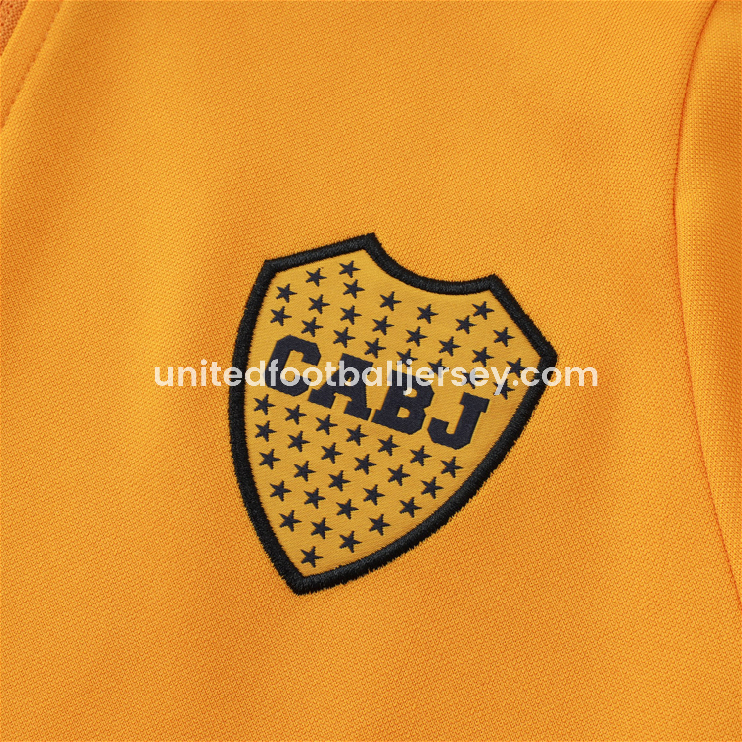 unitedfutballjersey-Boca Juniors 24-25 Jacket Training Tracksuit - Yellow Top and Pants