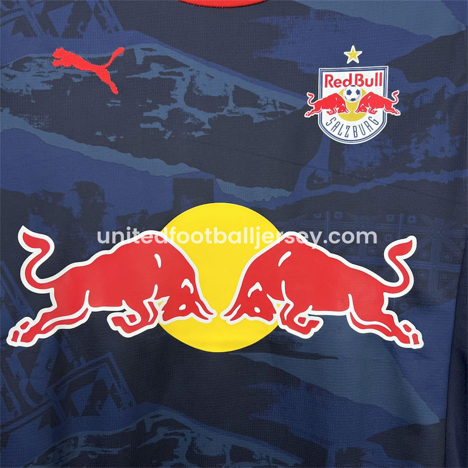 unitedfutballjersey-Red Bull Salzburg 25-26 Away Jersey - Fans Version