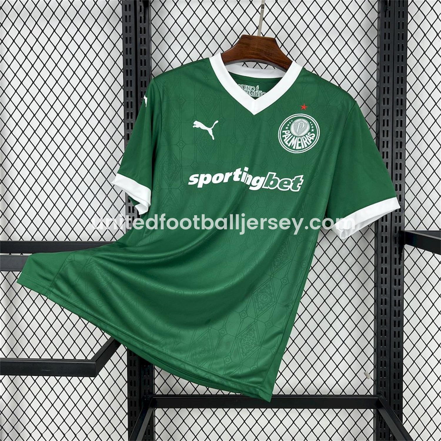 unitedfutballjersey-Palmeiras 25-26 Home Jersey - Fans Version