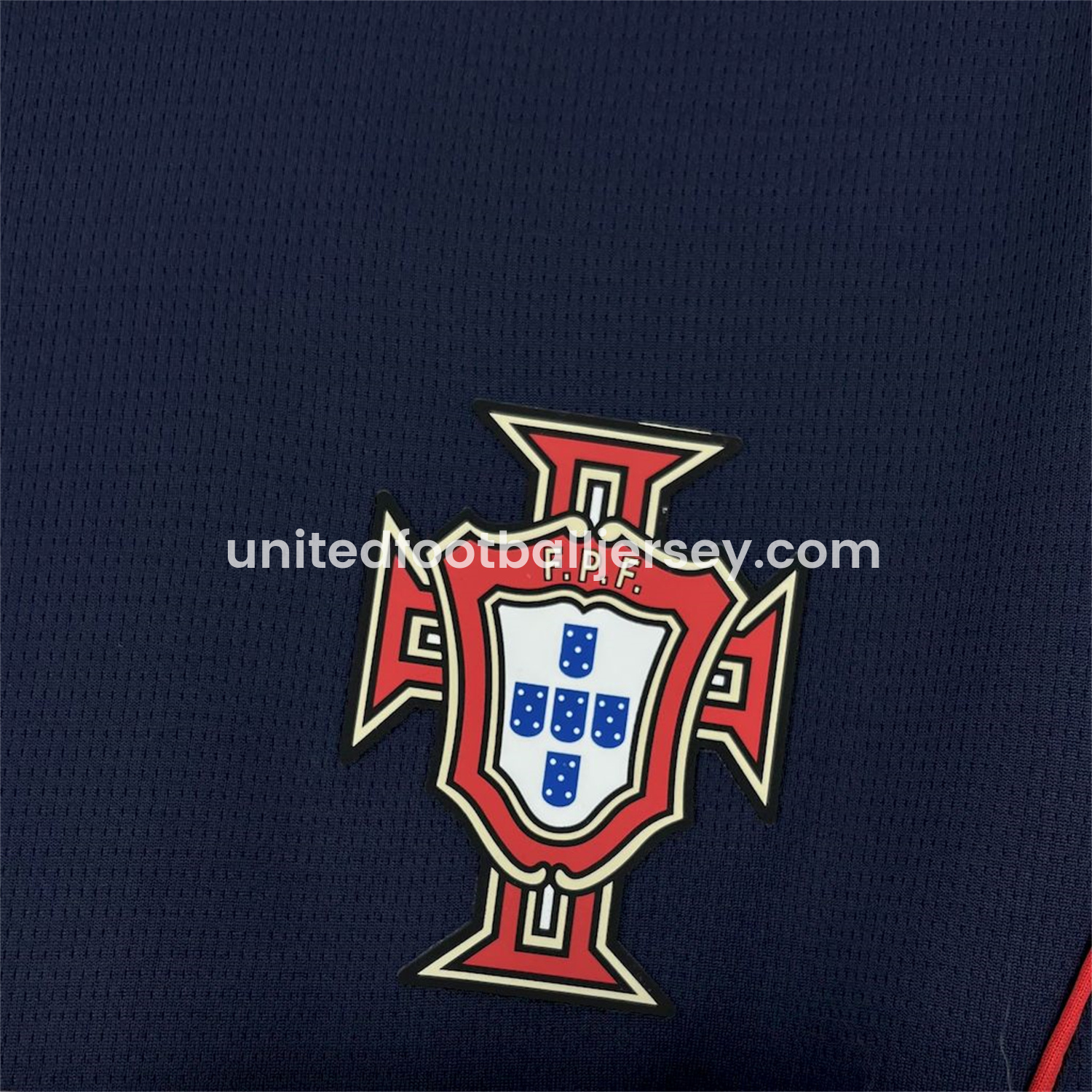 unitedfutballjersey-Portugal 2025-26 Navy Blue Casuals Jersey - Fans Version