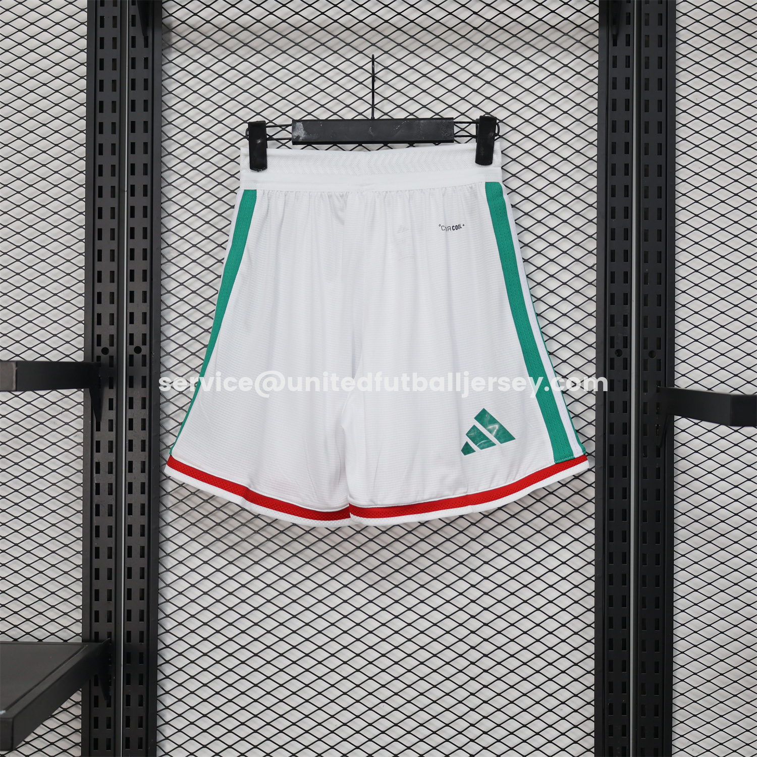 unitedfutballjersey-Mexico 2026 White Shorts - Player Version