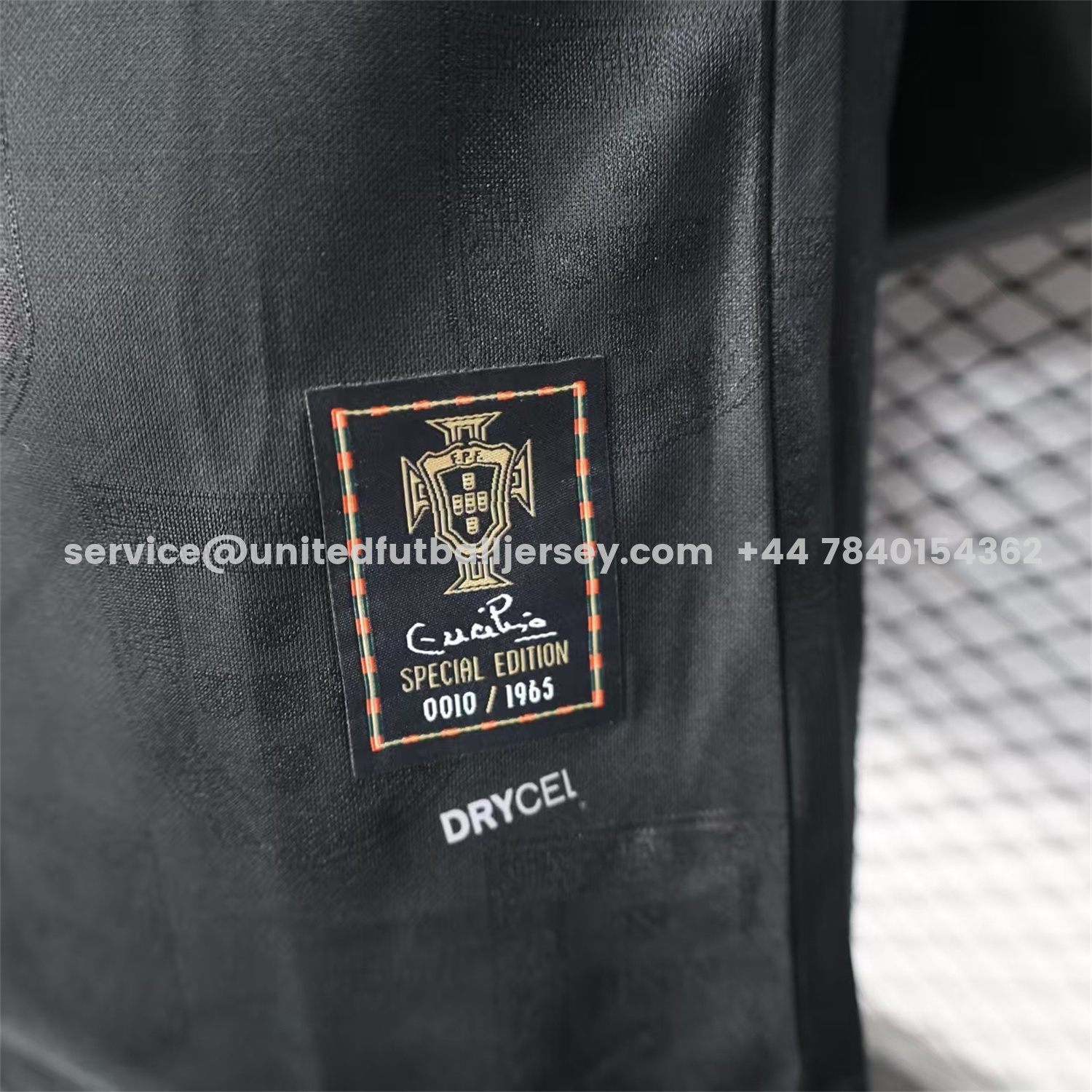 unitedfutballjersey-Portugal 2026 Away Black Jersey - Player Version