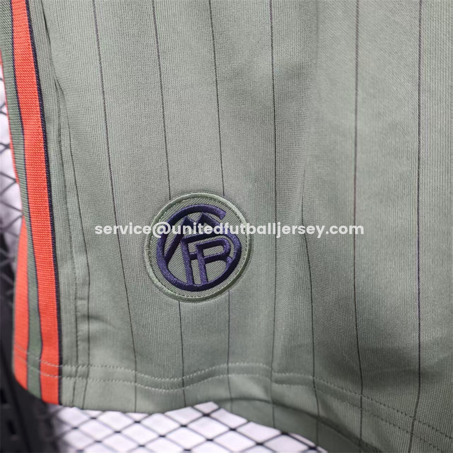 unitedfutballjersey-Bayern Munich 25-26 Trefoil Grey Green Travel Shorts - Player Version