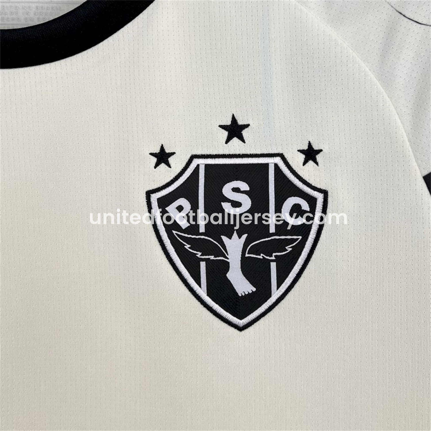 unitedfutballjersey-Paysandu 25-26 White Training Unsponsored Jersey - Fans Version