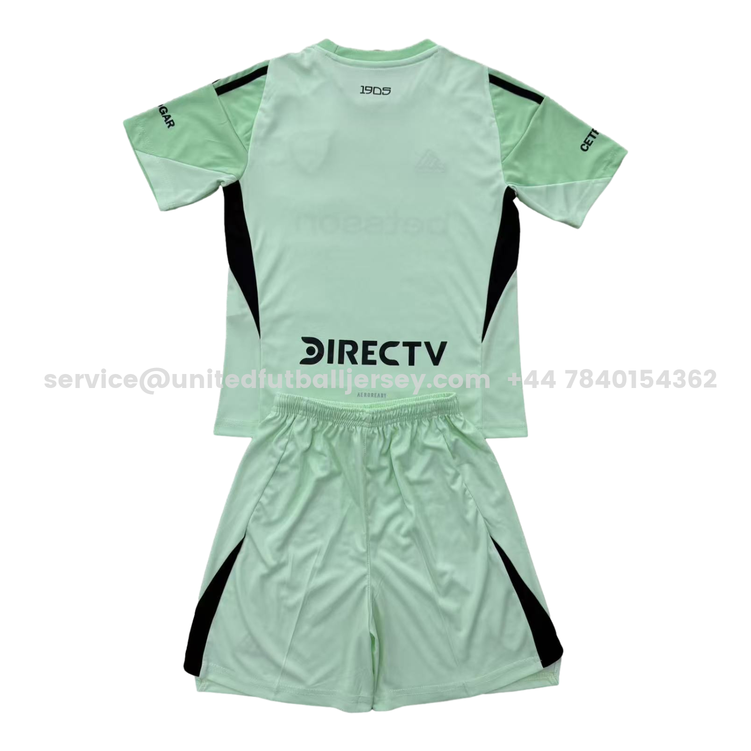 unitedfutballjersey-Boca Juniors 25-26 Green Goalkeeper Kids Kit