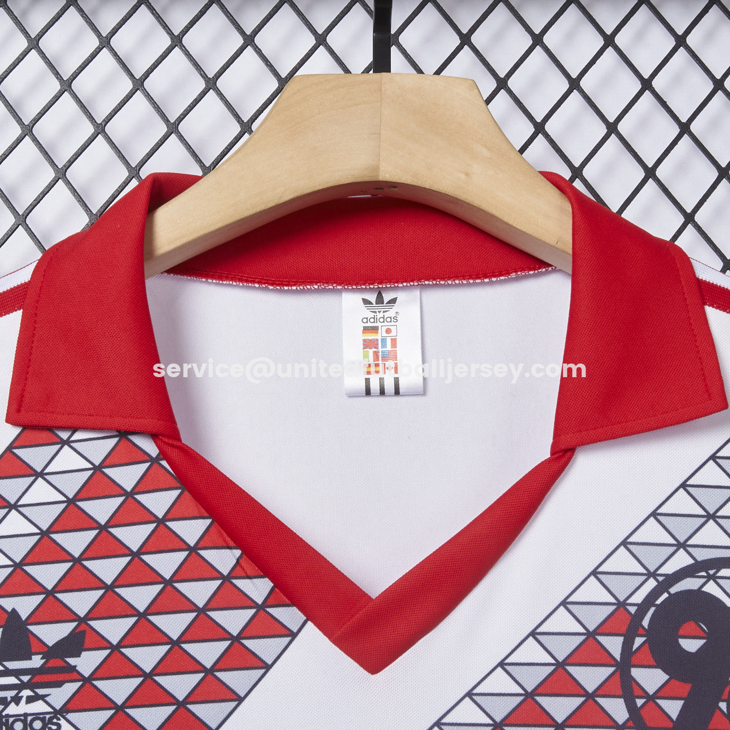 unitedfutballjersey-Retro Hannover 96 1988-91 White Commemorative Jersey