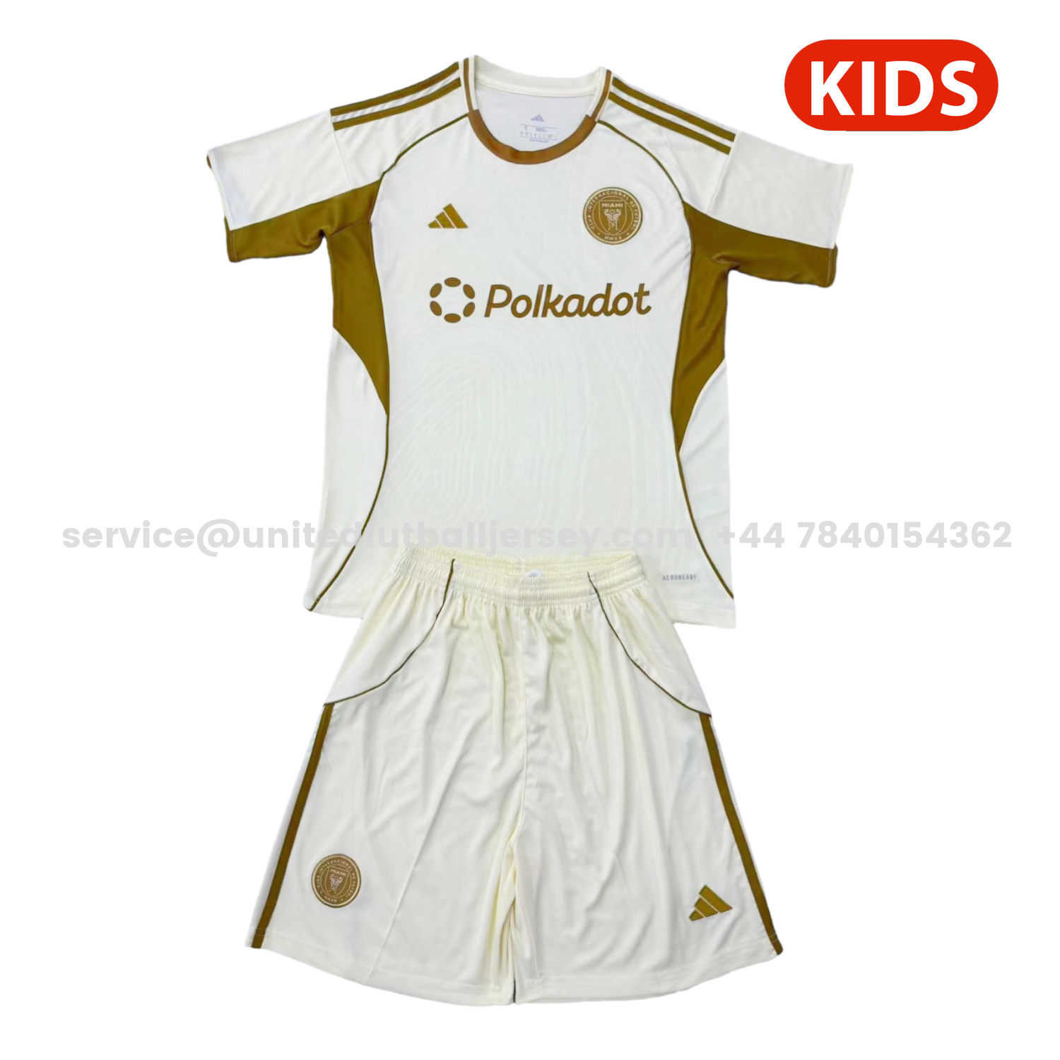 unitedfutballjersey-INT M.A.M 25-26 Pre-Match Training Kids Kit