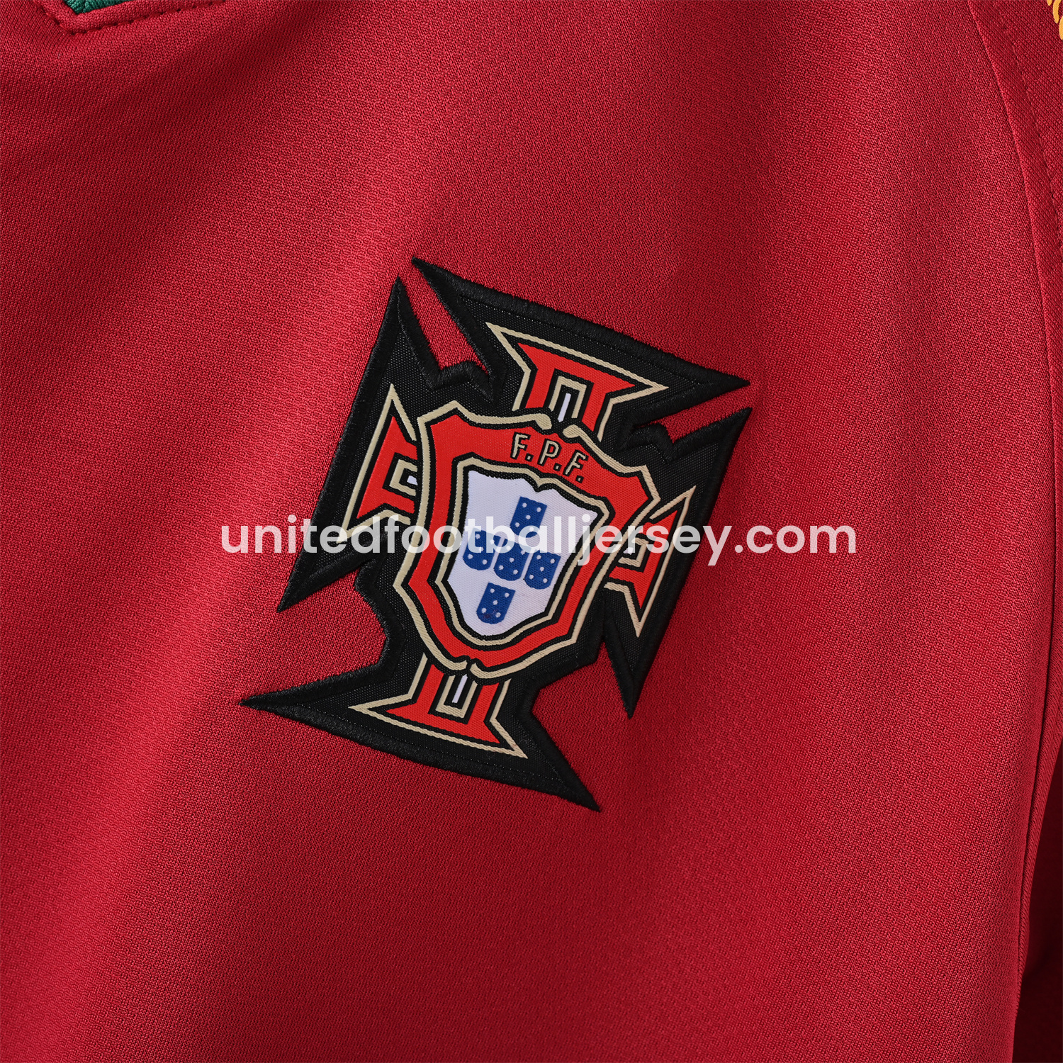 unitedfutballjersey-Retro Portugal 2006 Home Jersey