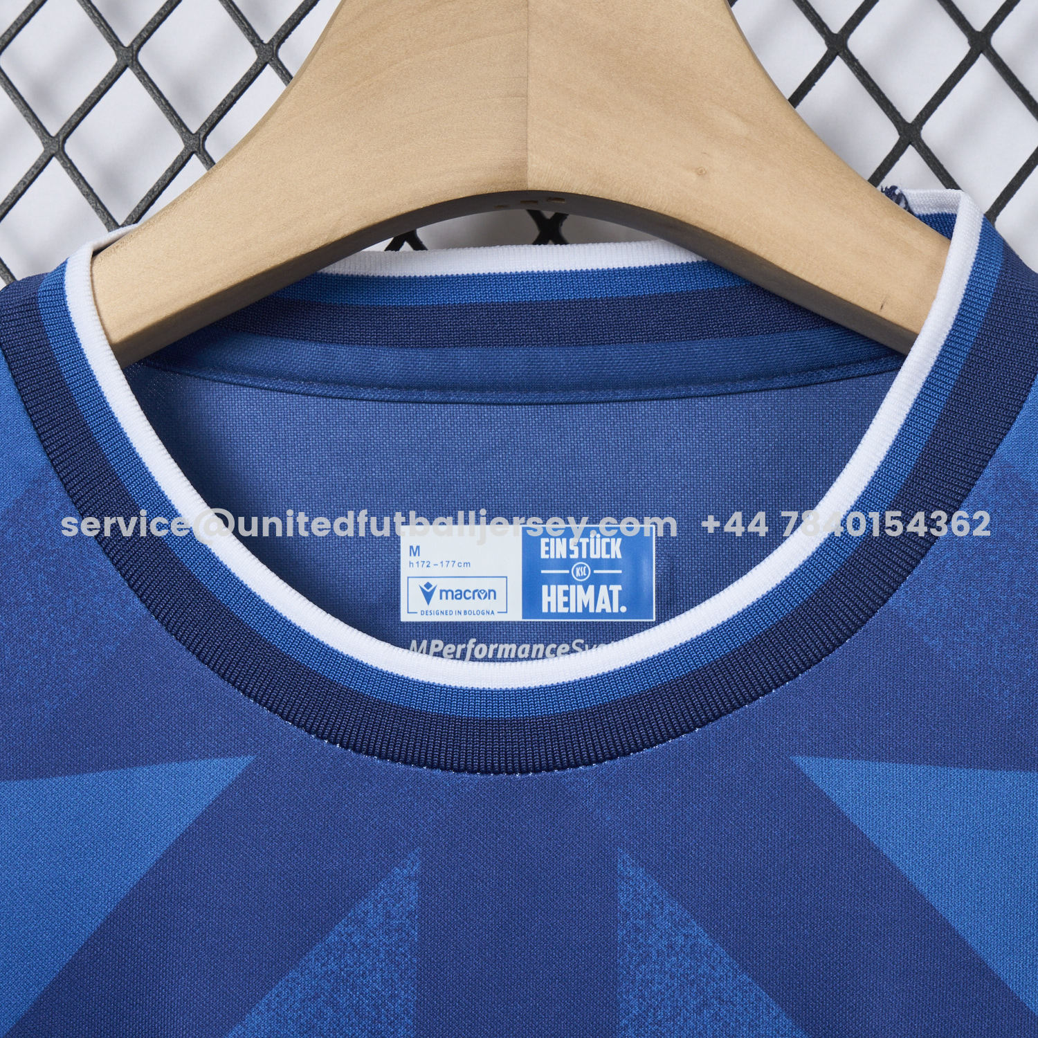 unitedfutballjersey-Karlsruher SC 25-26 Home Jersey - Fans Version