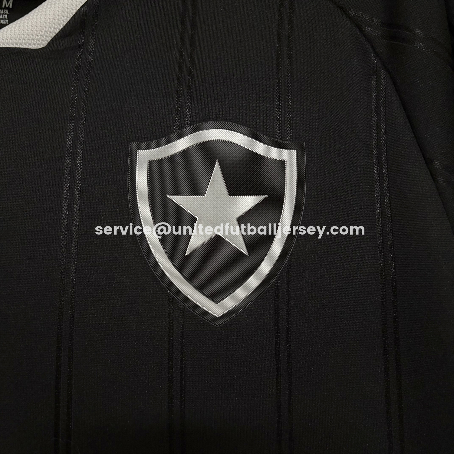 unitedfutballjersey-Botafogo 25-26 Away Long Sleeves Unsponsored Jersey - Fans Version