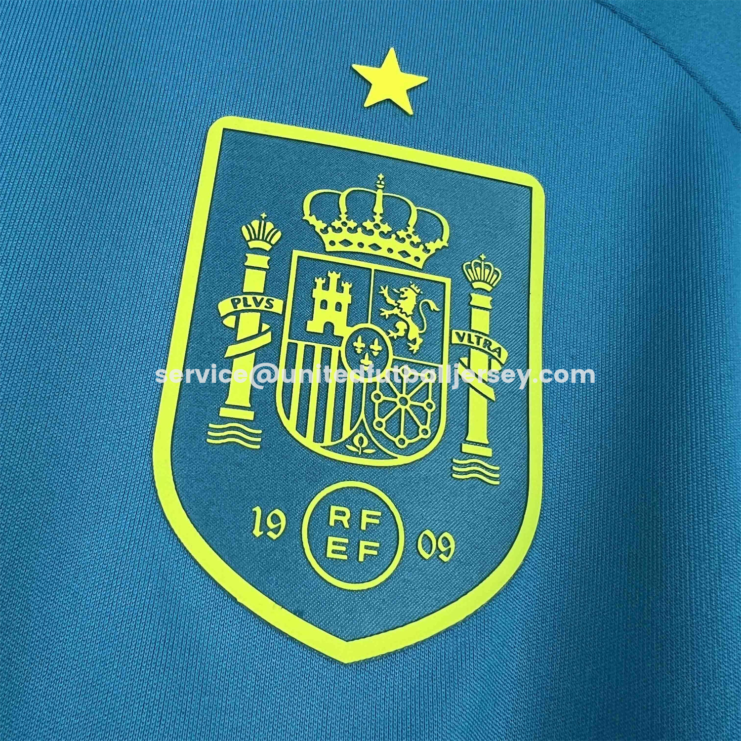 unitedfutballjersey-Spain 2026 Goalkeeper Blue Jersey - Fans Version