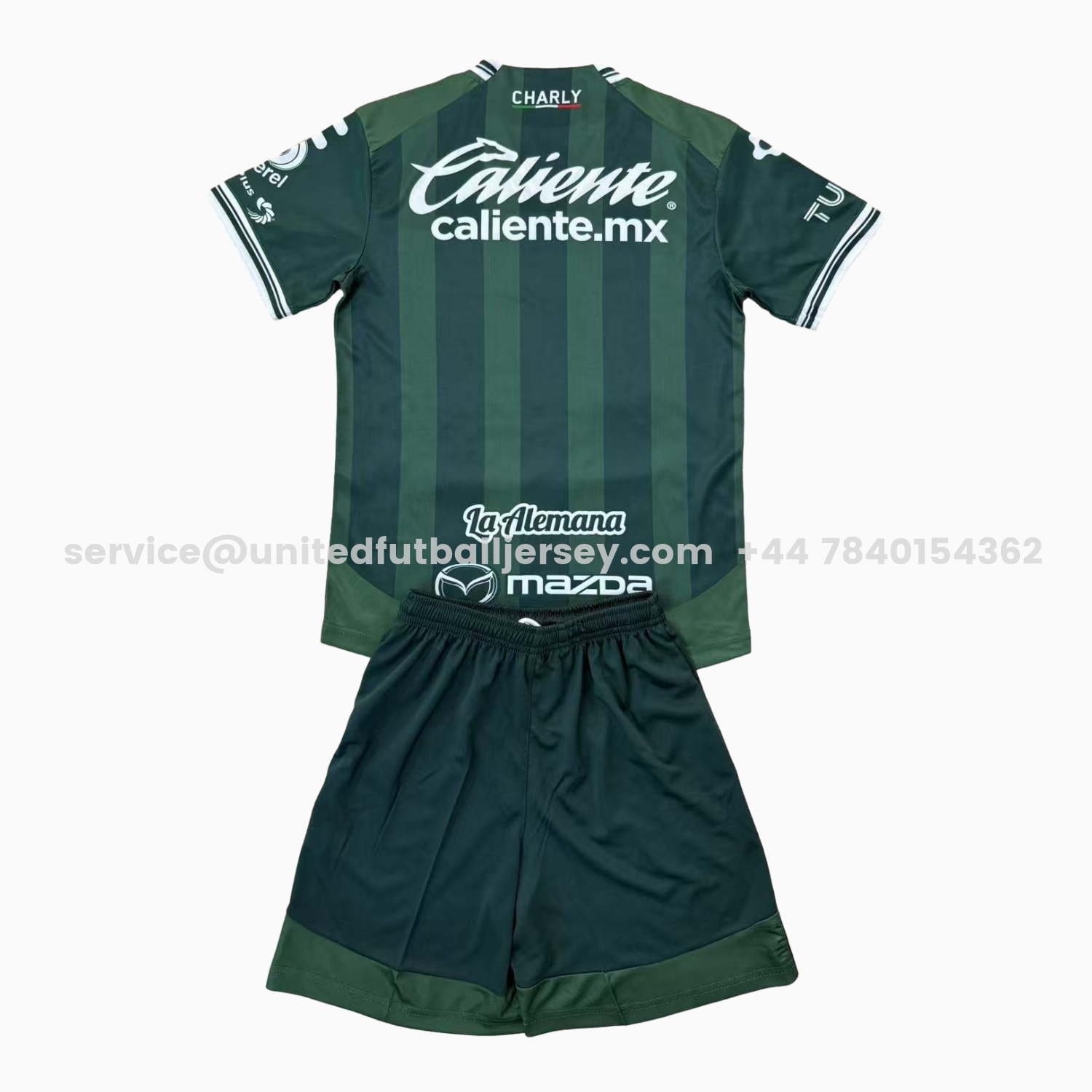 unitedfutballjersey-Club León 25-26 Home Men's Adult Jersey Set - Fans Version