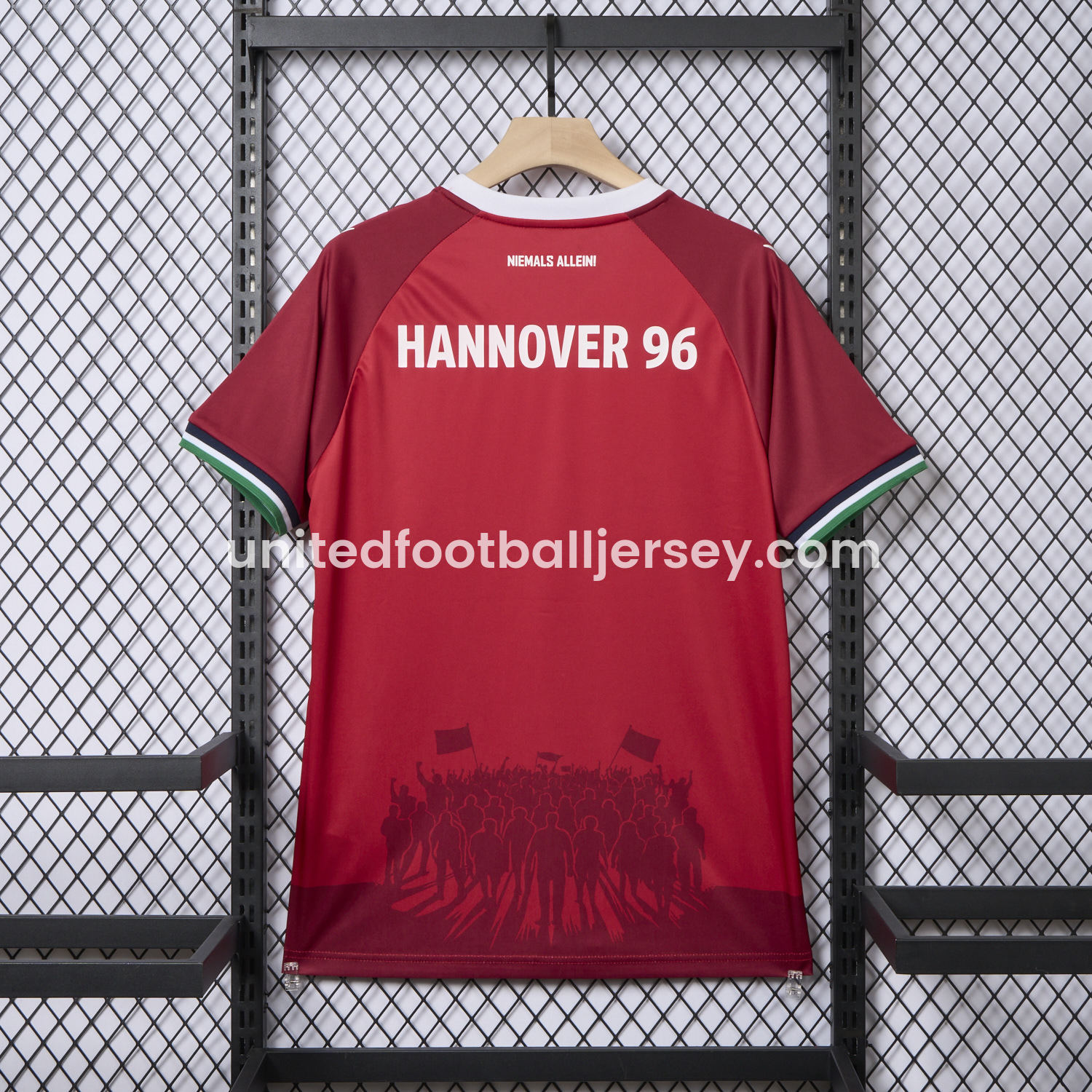 unitedfutballjersey-Hannover 96 24-25 Anti-Racism Special Edition Jersey - Fans Version