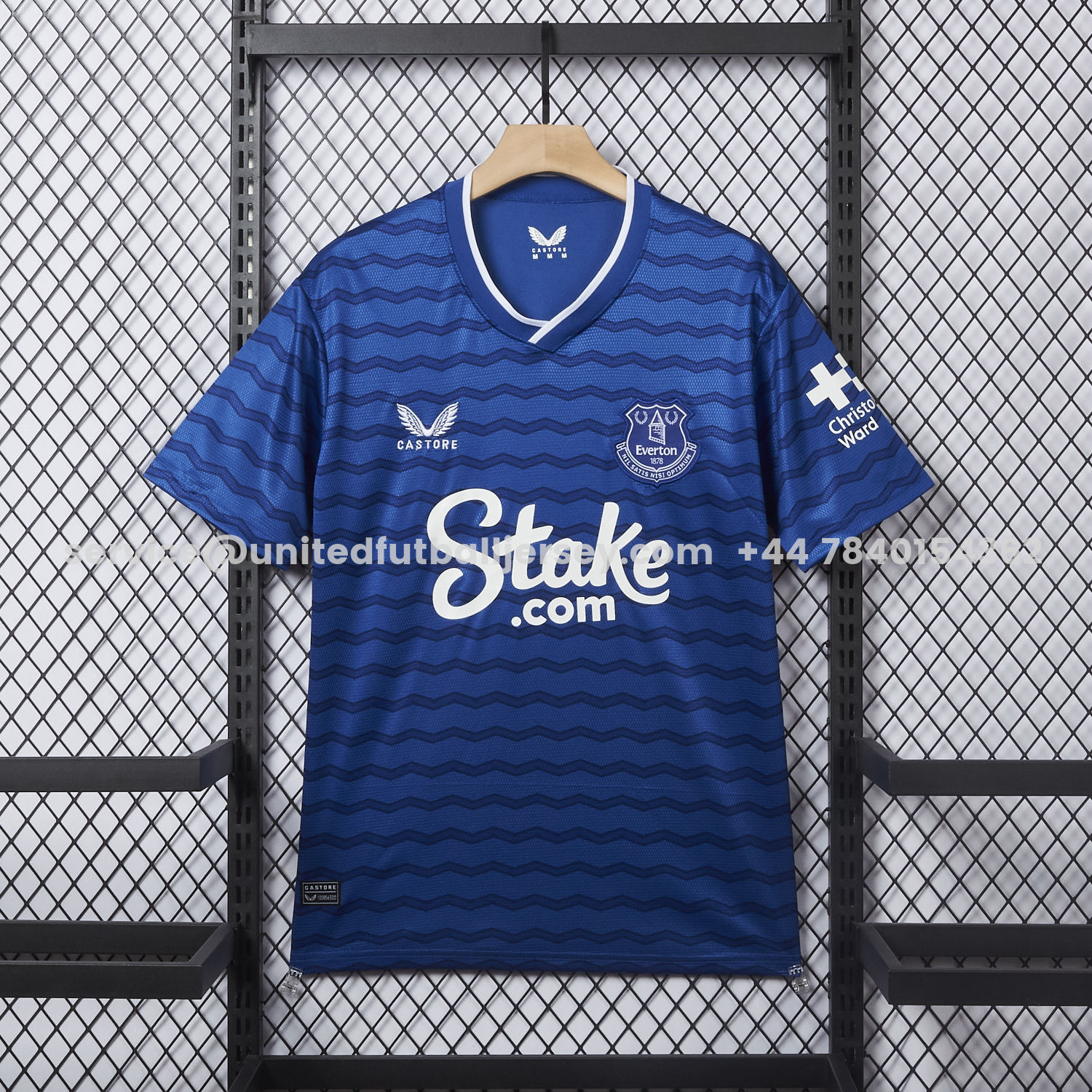 unitedfutballjersey-Everton 25-26 Home Jersey - Fans Version