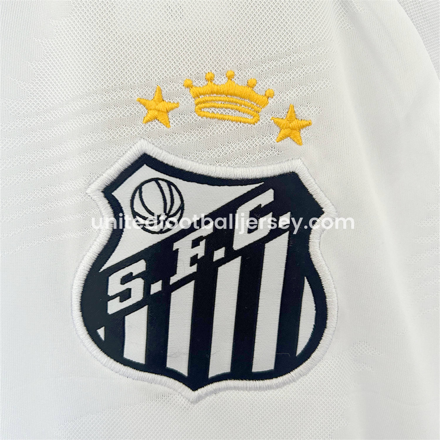 unitedfutballjersey-Santos 2025-26 New Home Unsponsored Jersey - Fans Version