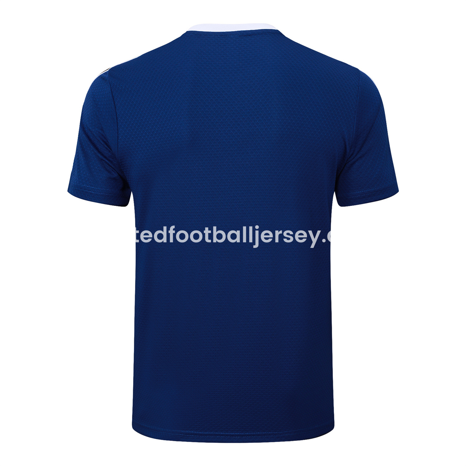 unitedfutballjersey-Arsenal 25-26 Throwback Trefoil Short-Sleeve Training Set - Royal Blue Top and Shorts