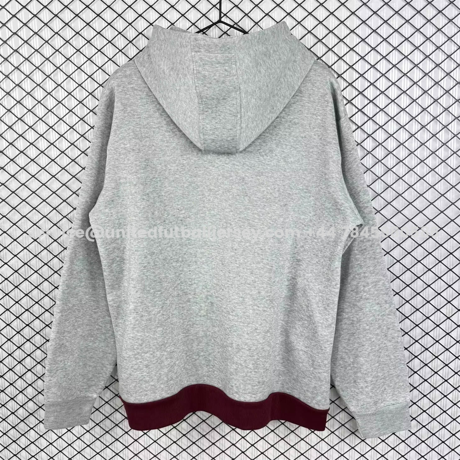 unitedfutballjersey-Retro Bayern Munich 2014-15 Grey Unisex Pullover Hoodie