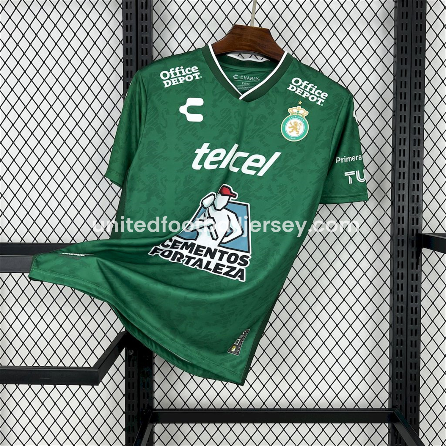 unitedfutballjersey-Club León Club Leon 24-25 Home Jersey - Fans Version