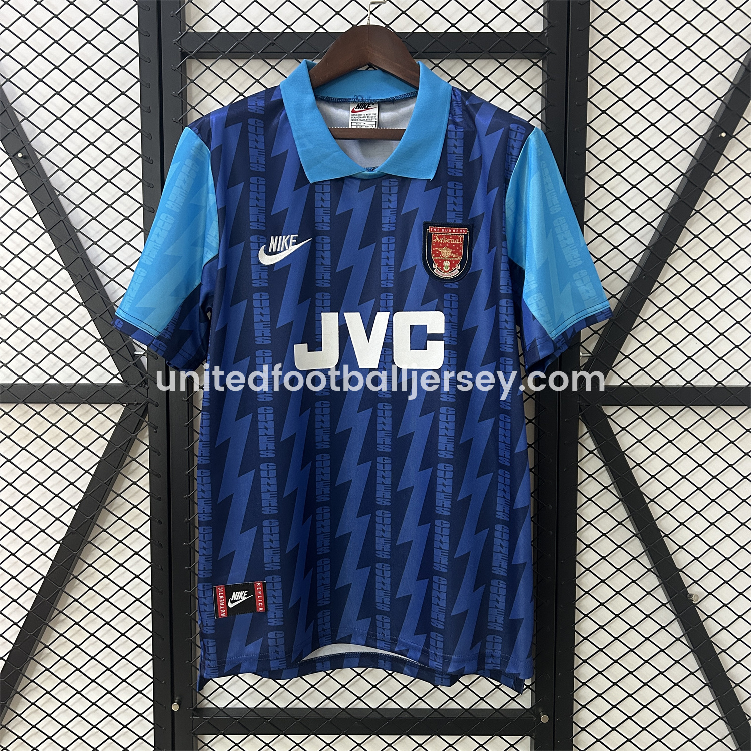 unitedfutballjersey-Retro Arsenal 1994-95 Away Jersey