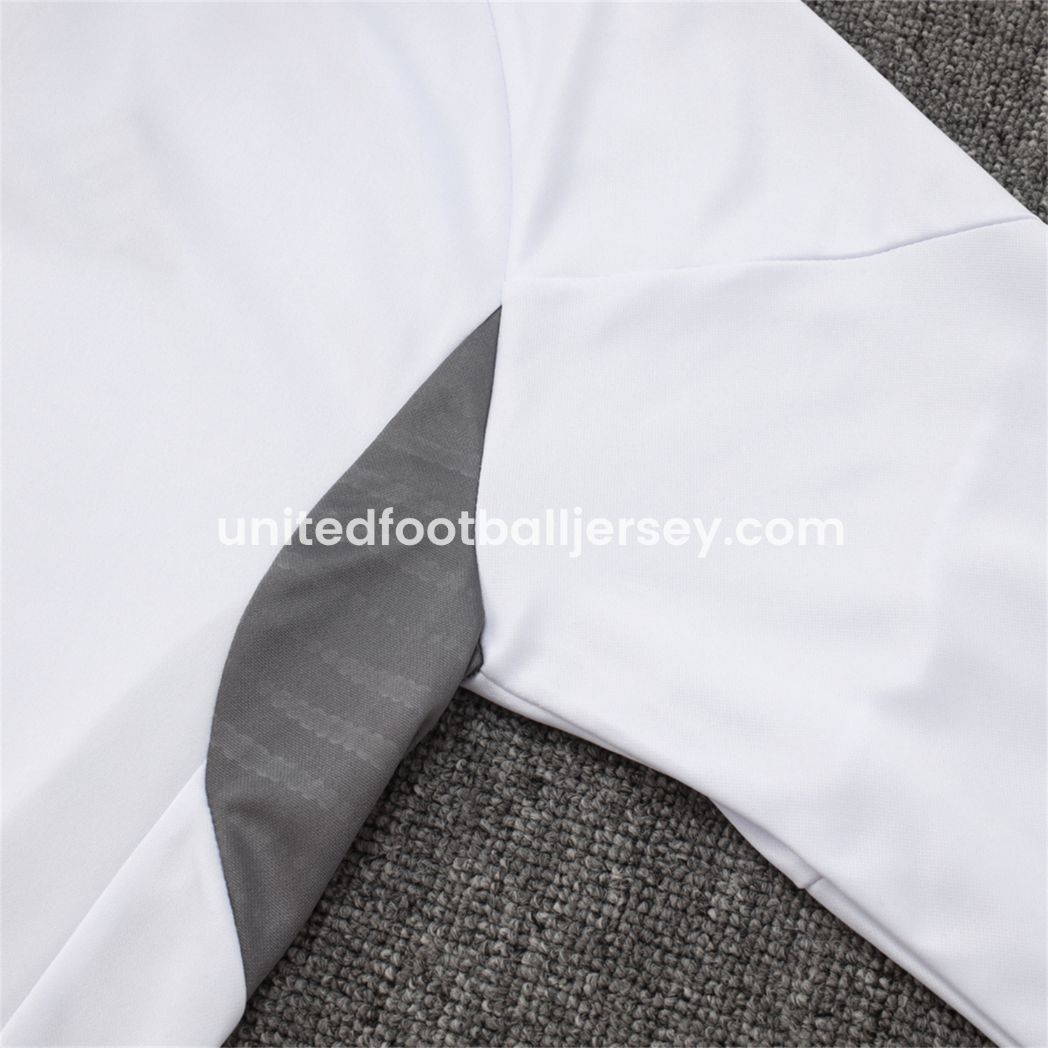 unitedfutballjersey-INT M.A.M 25-26 Long Sleeves Training Set - White Top & Black Pants