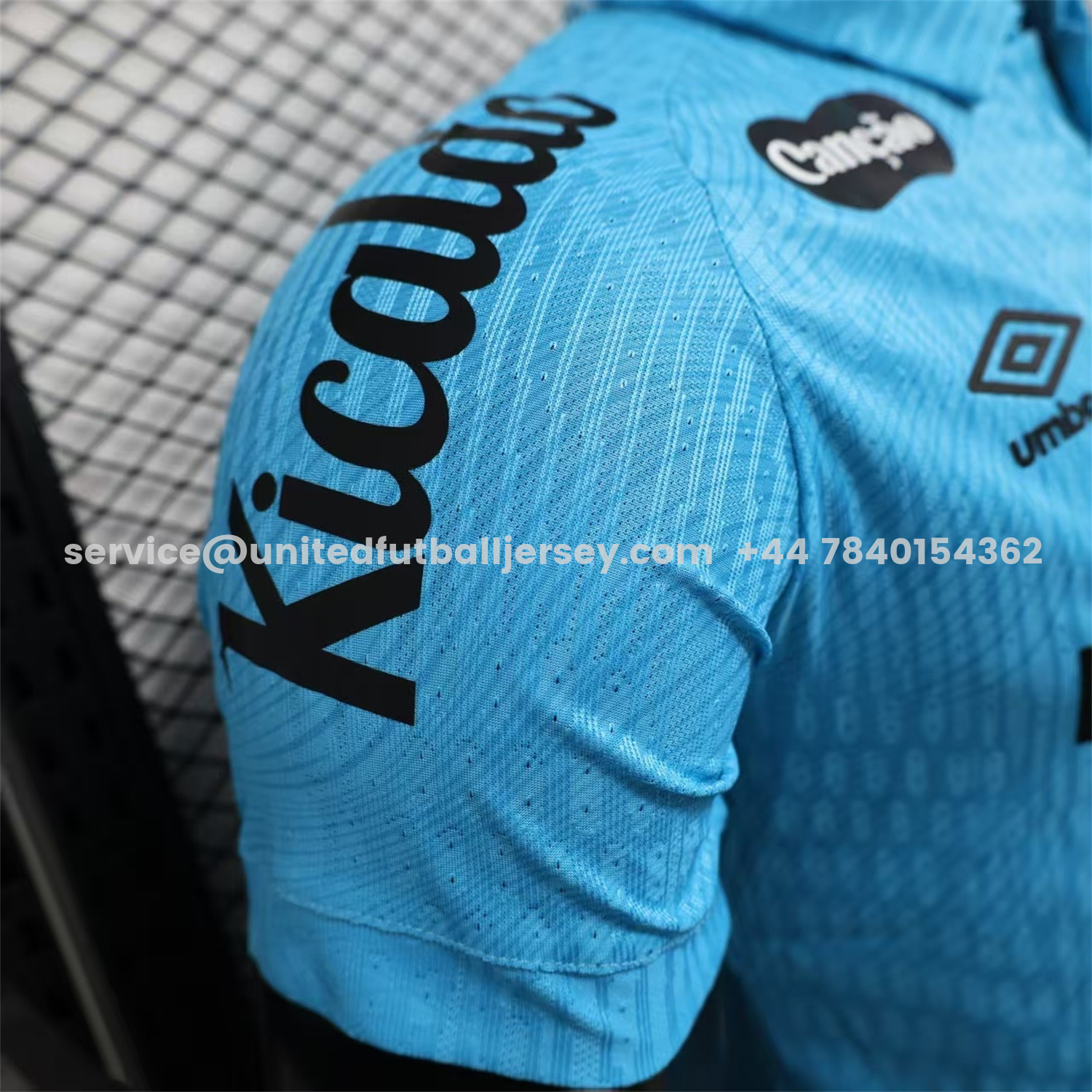 unitedfutballjersey-Santos 25-26 Third Blue Jersey - Play Version