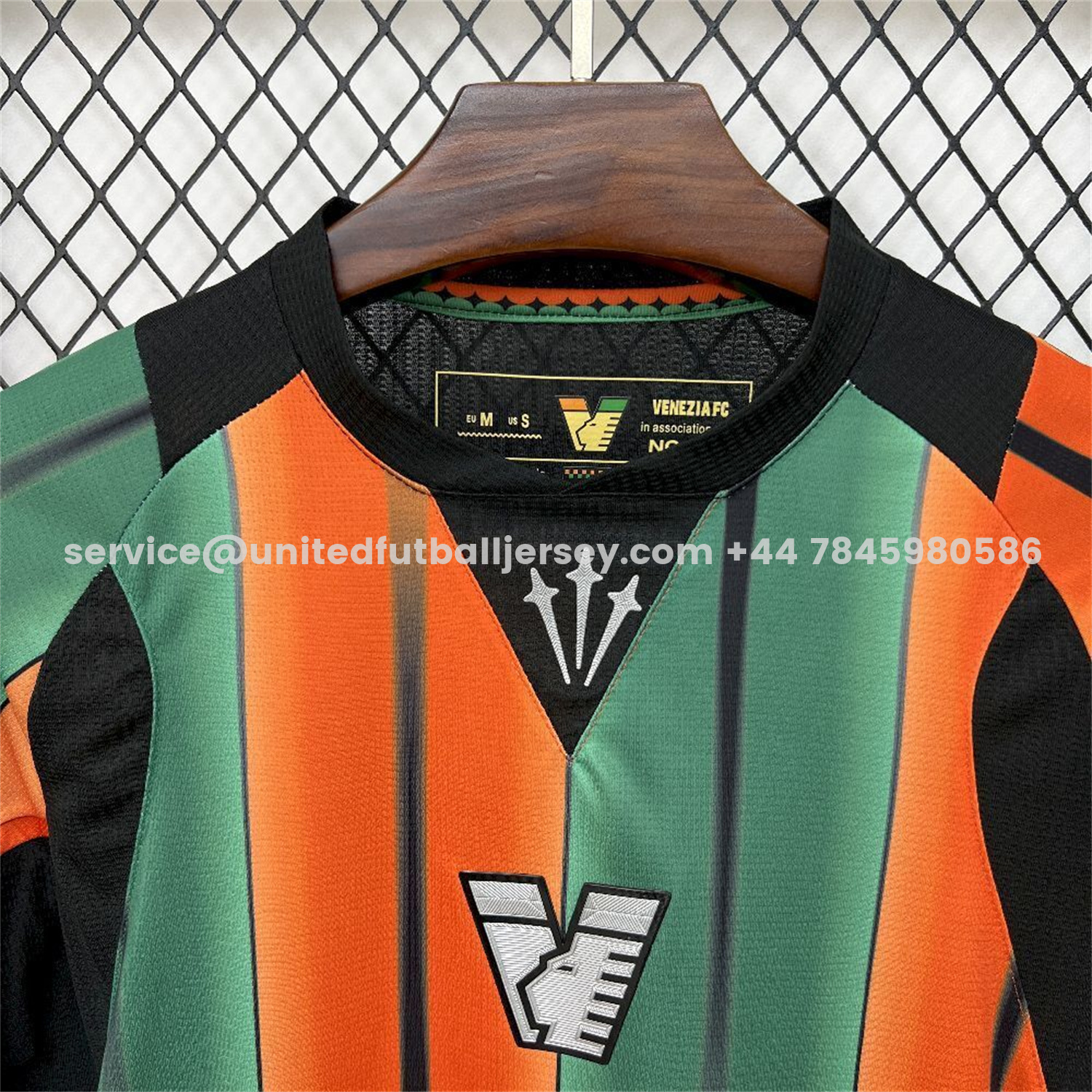 unitedfutballjersey-Venezia FC 25-26 Orange And Green Unsponsored Special Jersey - Fans Version