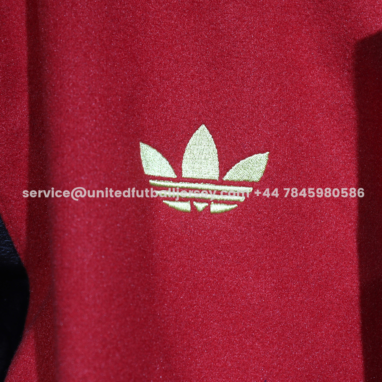 unitedfutballjersey-Manchester United 25-26 Warm Windbreaker Jacket - Red And Black