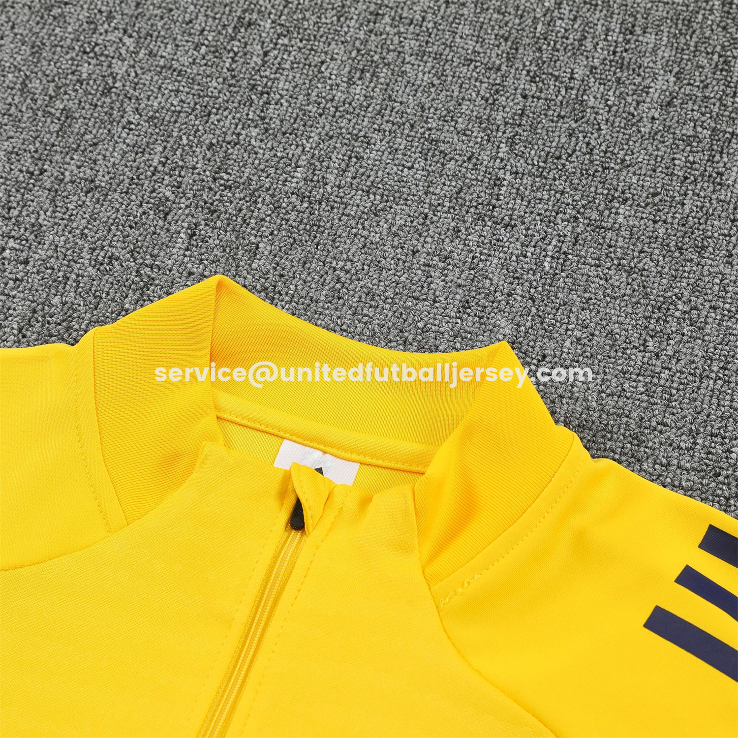 unitedfutballjersey-Boca Juniors 25-26 Long Sleeves Training Set - Yellow Top & Royal Blue Pants