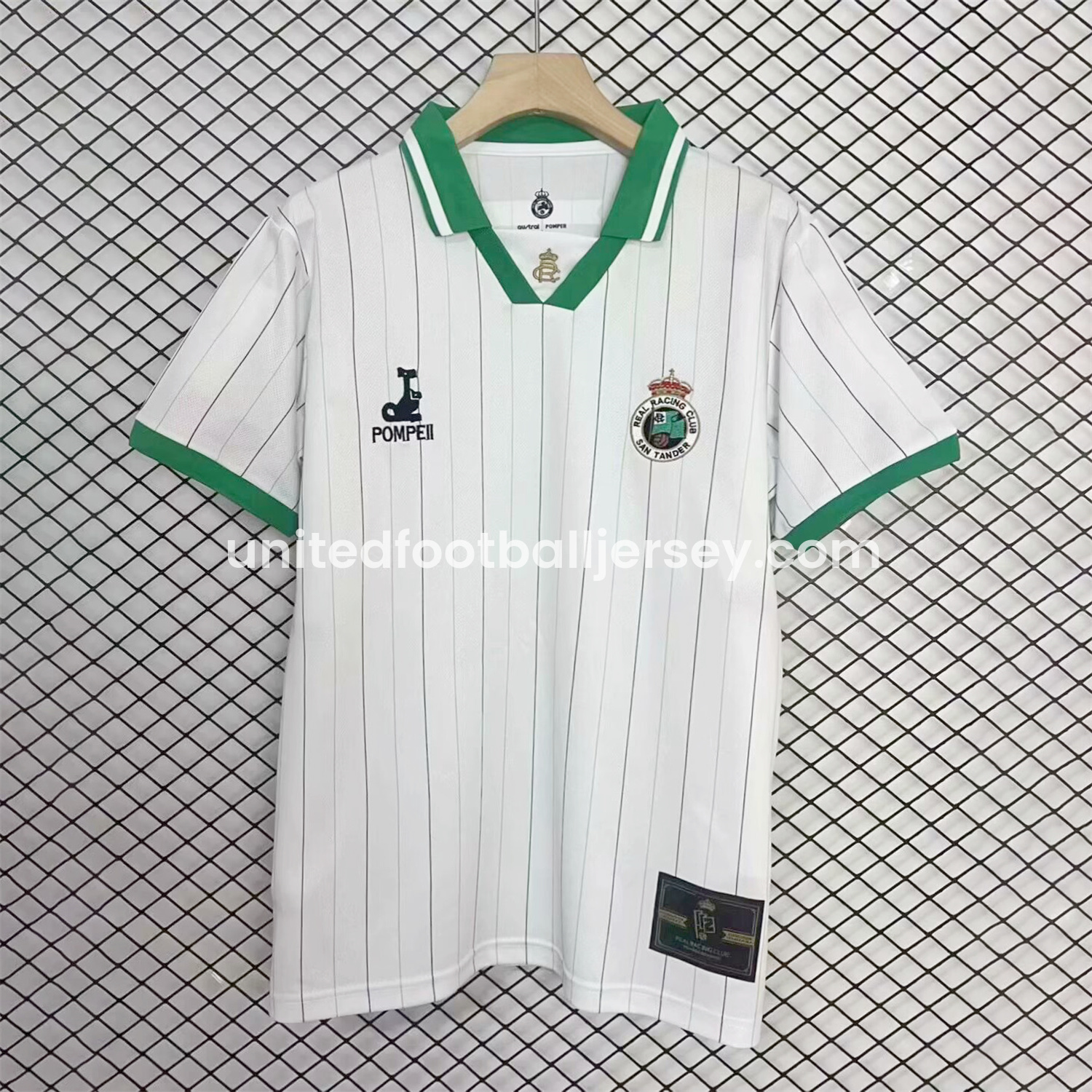 unitedfutballjersey-Racing de Santander 24-25 112th Anniversary Jersey - Fans Version