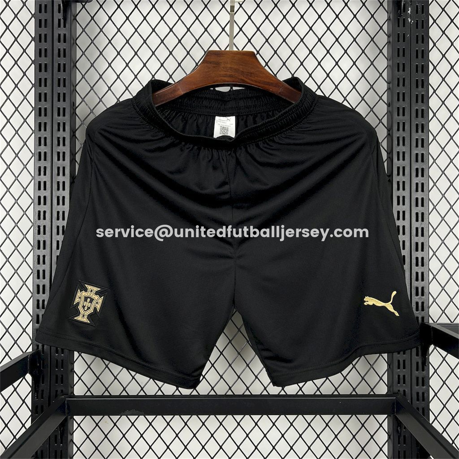 unitedfutballjersey-Portugal 2026 Eusebio Special Shorts - Fans Version