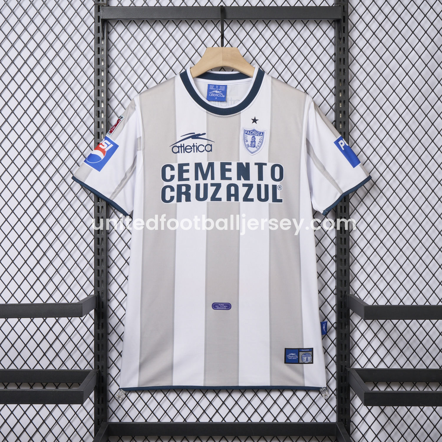 unitedfutballjersey-Retro Pachuca 2001-02 Away Jersey