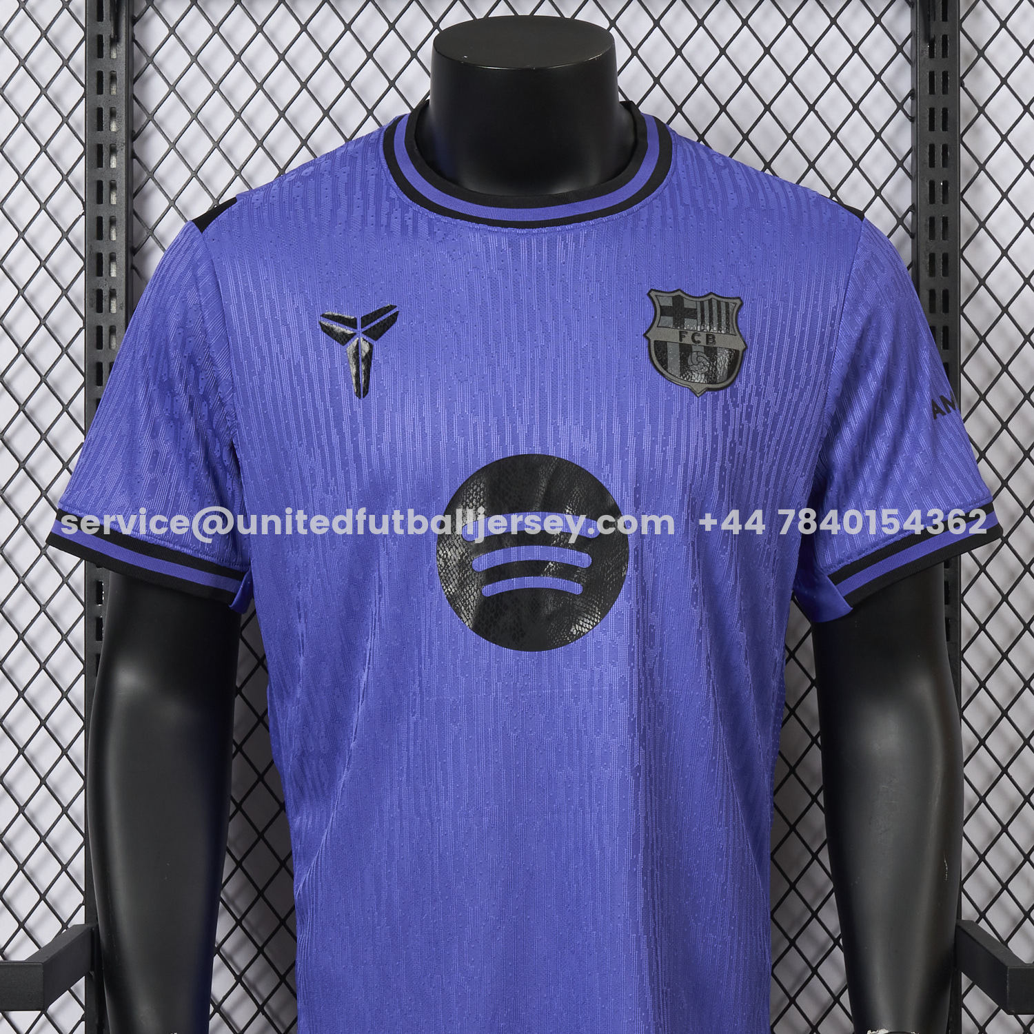 unitedfutballjersey-Barcelona X KB 25-26 Purple Special Jersey - Player Version