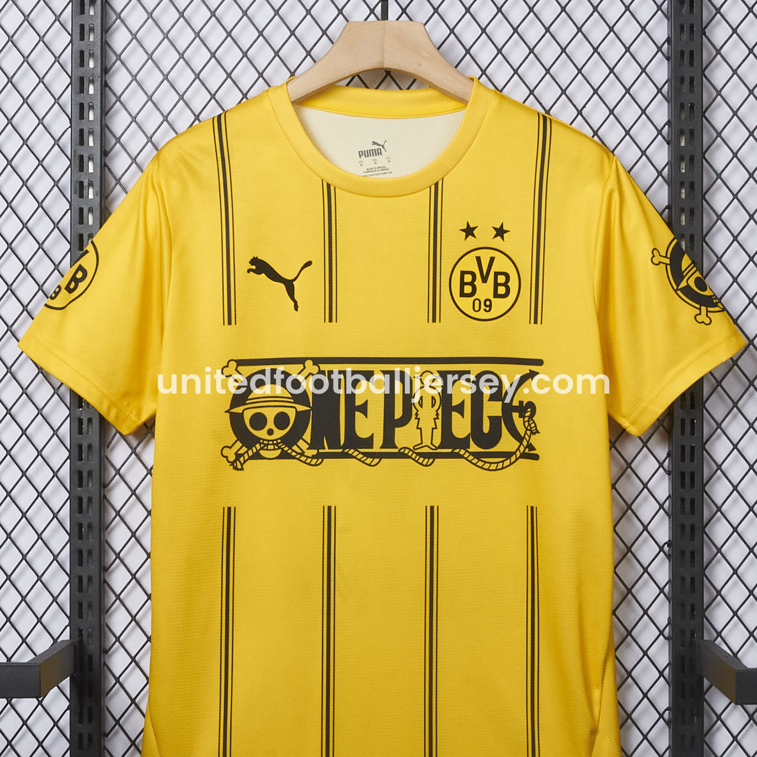 unitedfutballjersey-Dortmund x One Piece 24-25 Special Edition Jersey - Fans Version