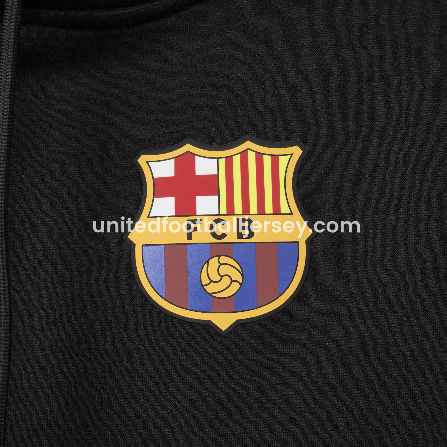 unitedfutballjersey-Barcelona x Travis Scott Black Unisex Pullover Hoodie