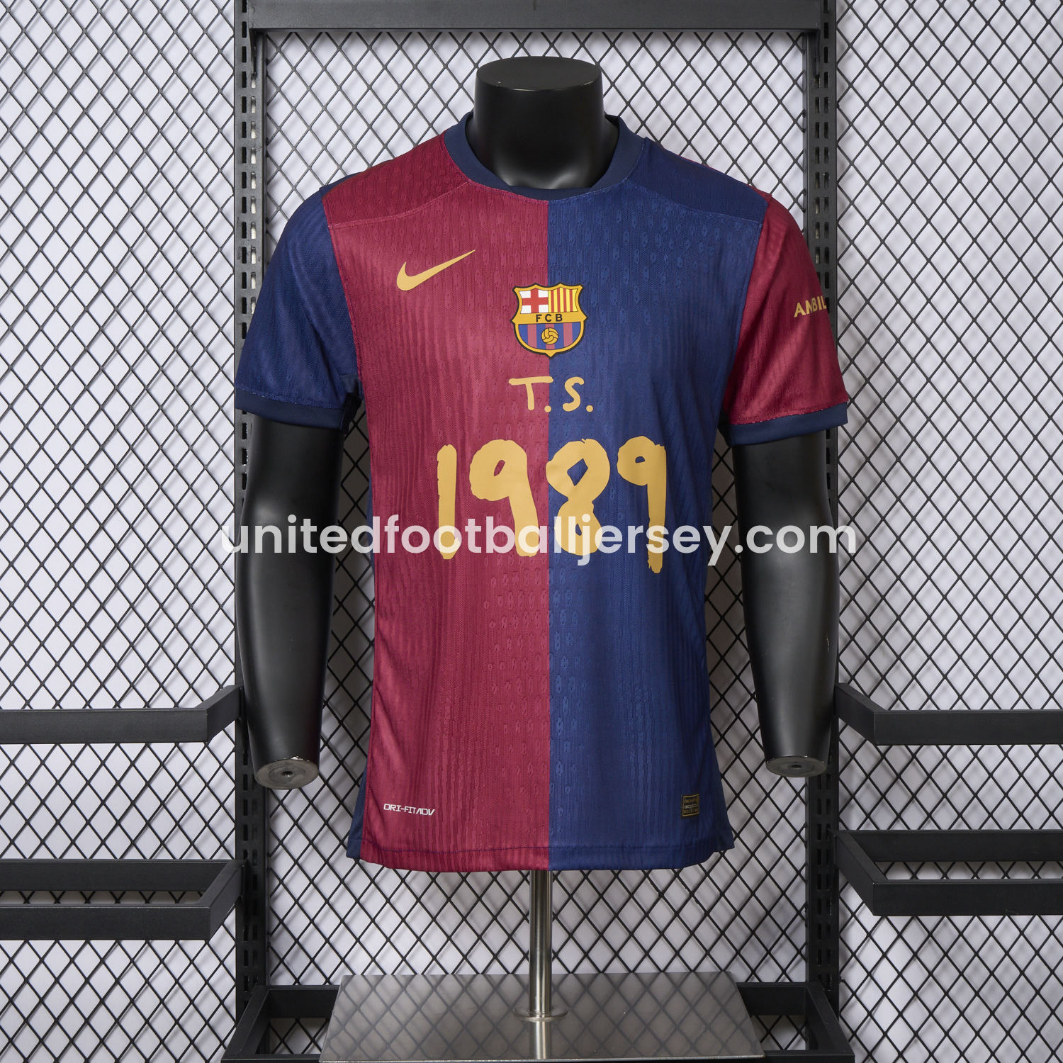 unitedfutballjersey-Barcelona x Taylor Swift 24-25 Home Special Edition Jersey - Player Version