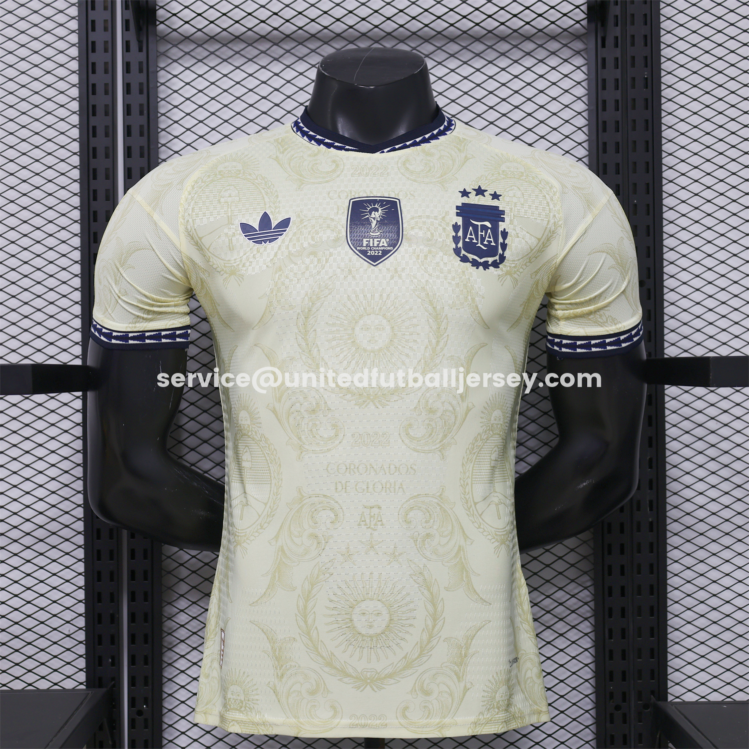 Argentina 2026 Sol de Mayo Yellow Special Jersey - Player Version:football jersey mysite: unitedjerseyfootball 邓江浪:football
