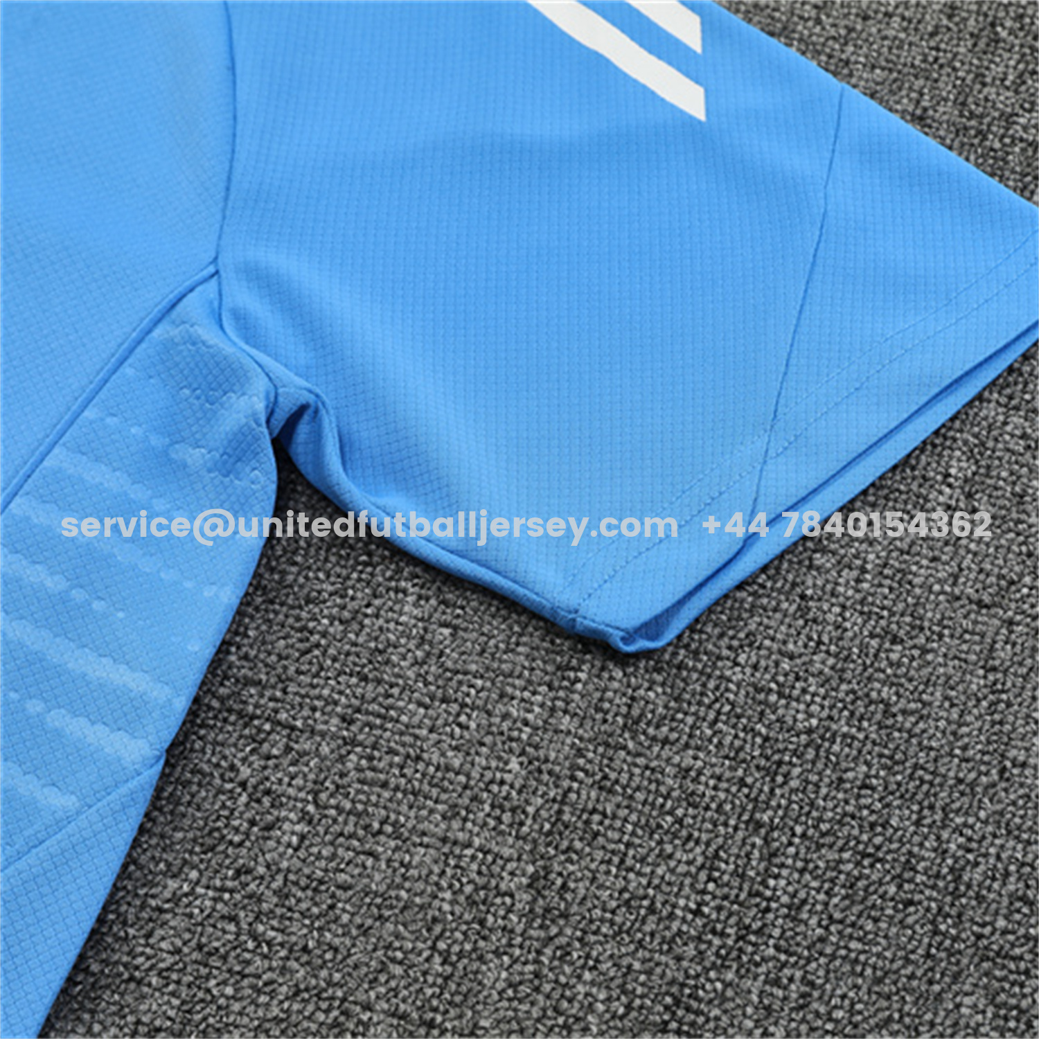 unitedfutballjersey-Real Madrid 25-26 Kids Short-Sleeve Training Set - Sky Blue Top and Sky Blue Shorts