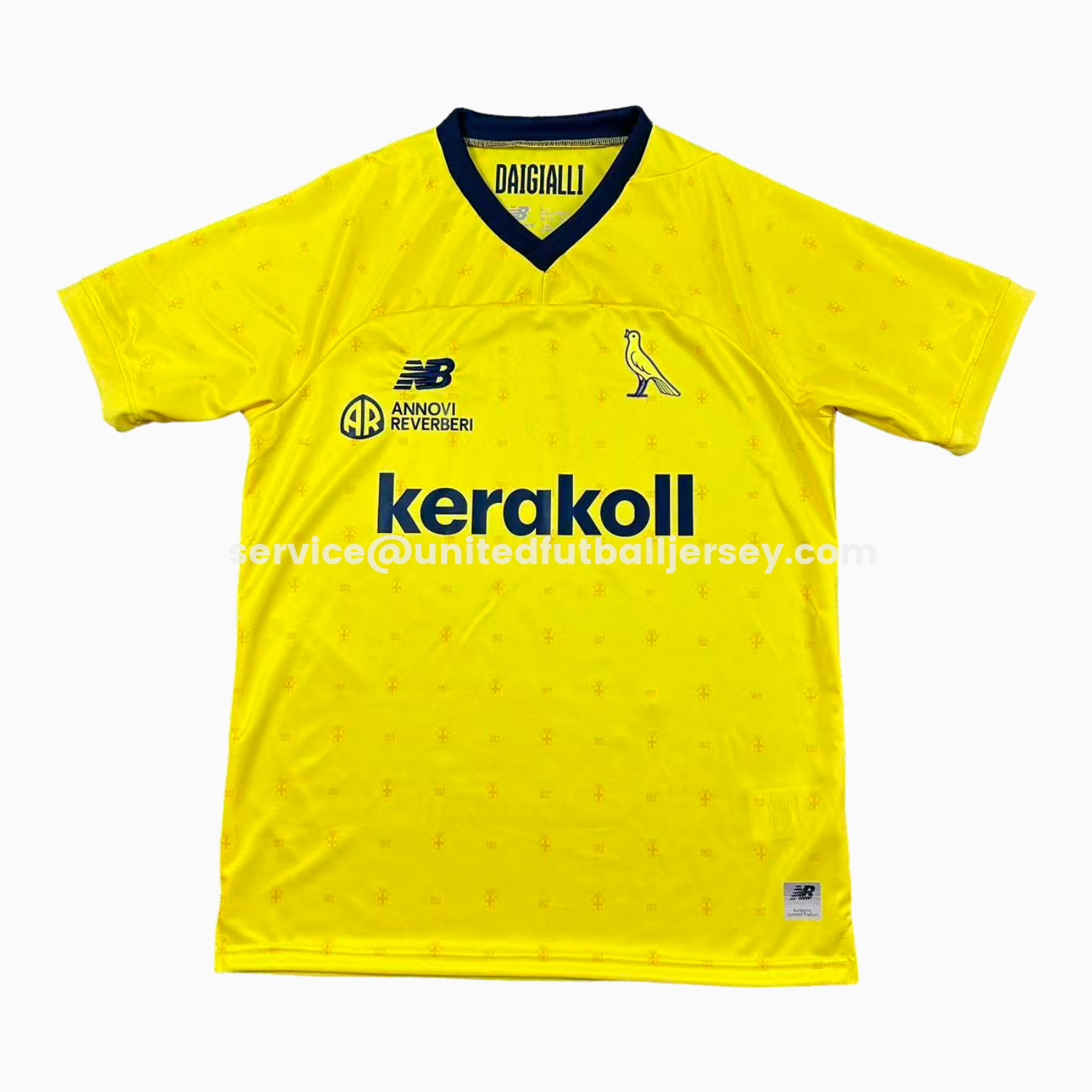 unitedfutballjersey-Modena 25-26 Home Jersey - Fans Version