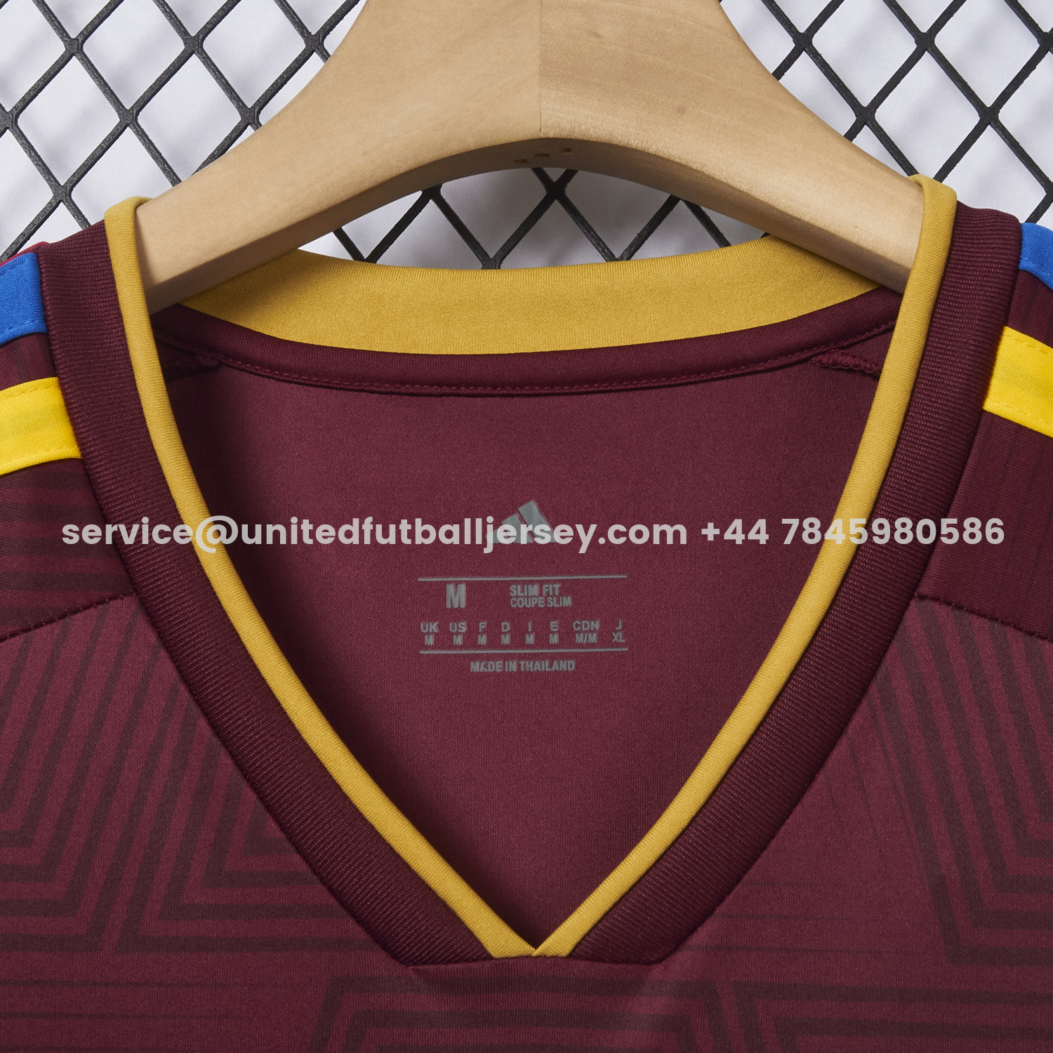 unitedfutballjersey-Venezuela 2026 Home Jersey - Fans Version