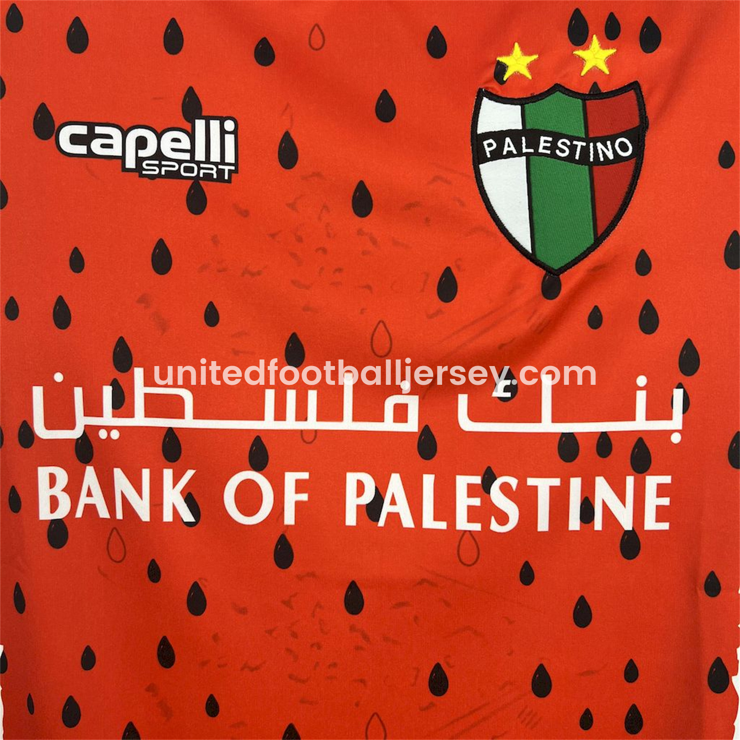 unitedfutballjersey-Club Deportivo Palestino 25-26 Third Jersey - Fans Version