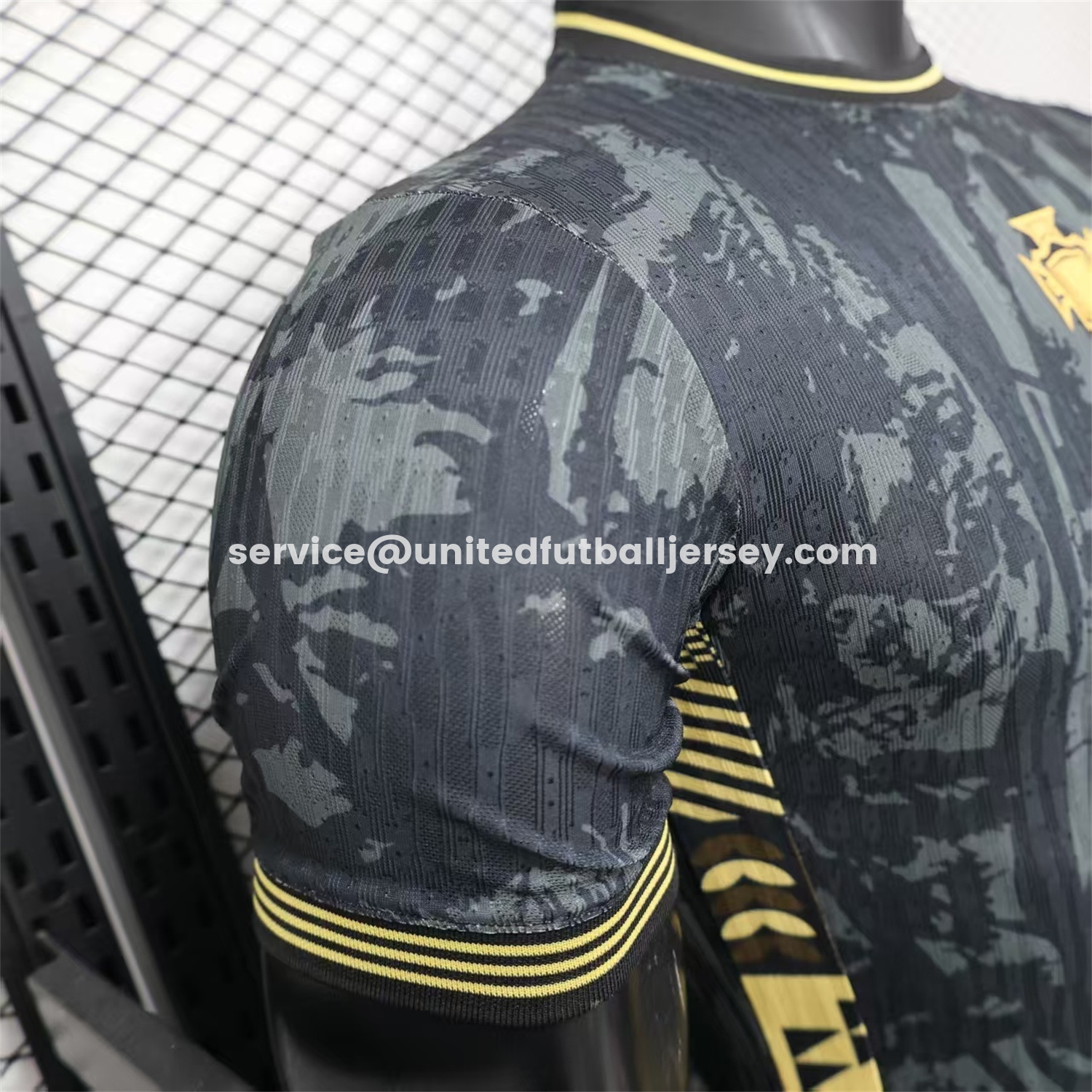 unitedfutballjersey-Portugal 2026 COMMA Black CR7 Special Jersey - Player Version