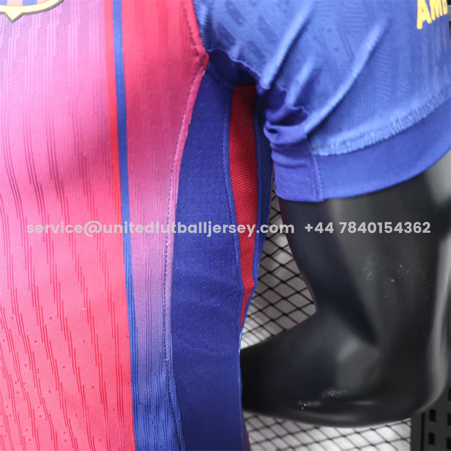 unitedfutballjersey-Barcelona 25-26 Home Unsponsored Jersey - Player Version