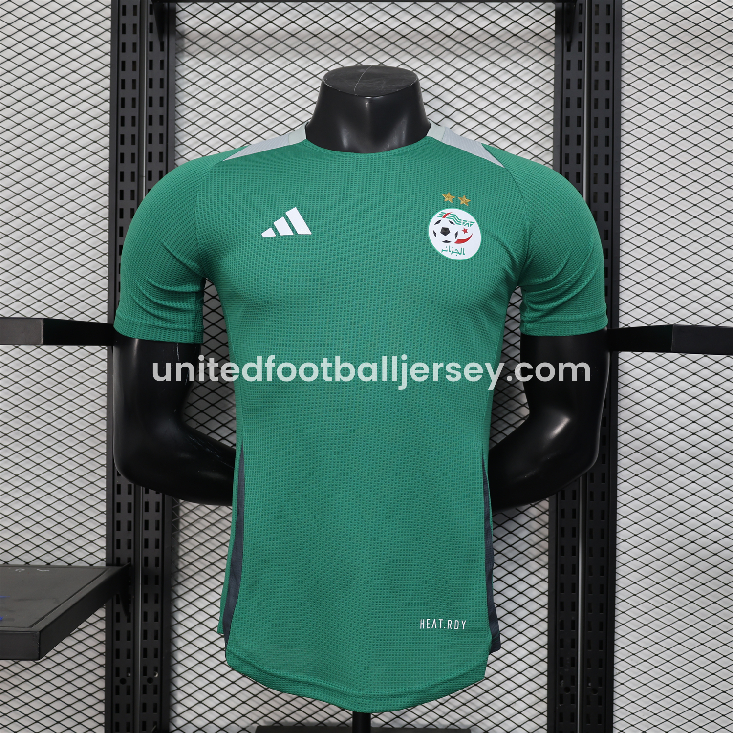 unitedfutballjersey-Algeria 25-26 Deep Green Special Edition Jersey - Player Version