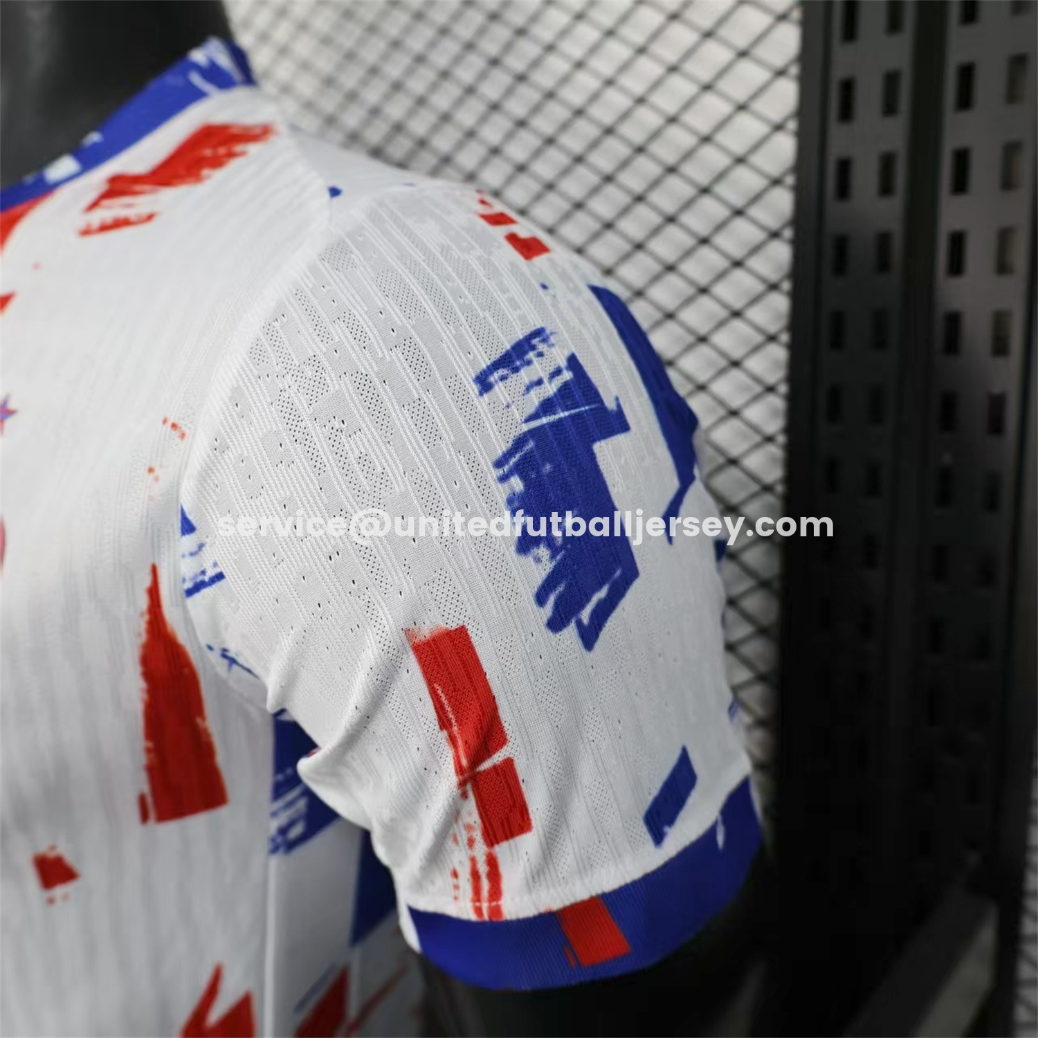 unitedfutballjersey-France 2026 White Red Blue Special Jersey - Player Version