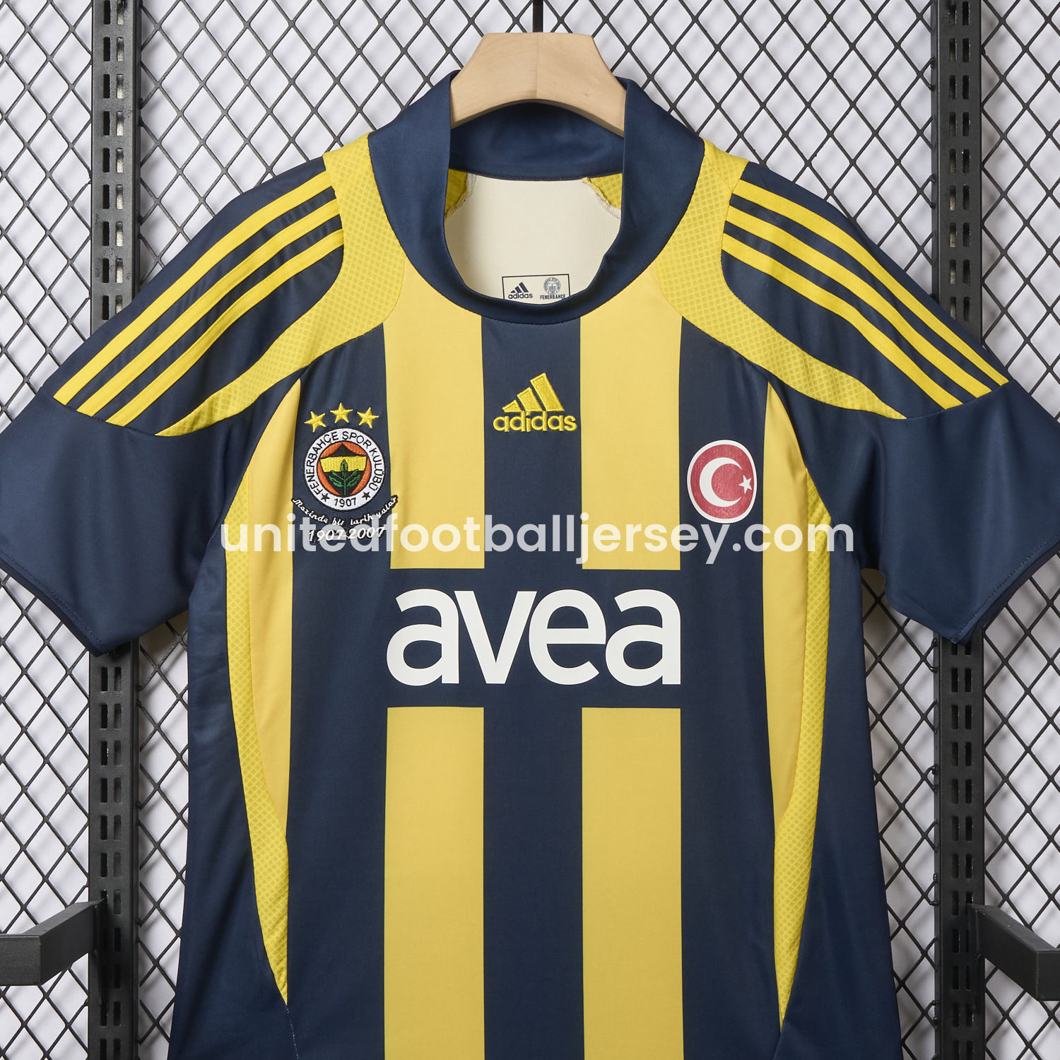 unitedfutballjersey-Retro Fenerbahce 2008-09 Home Jersey