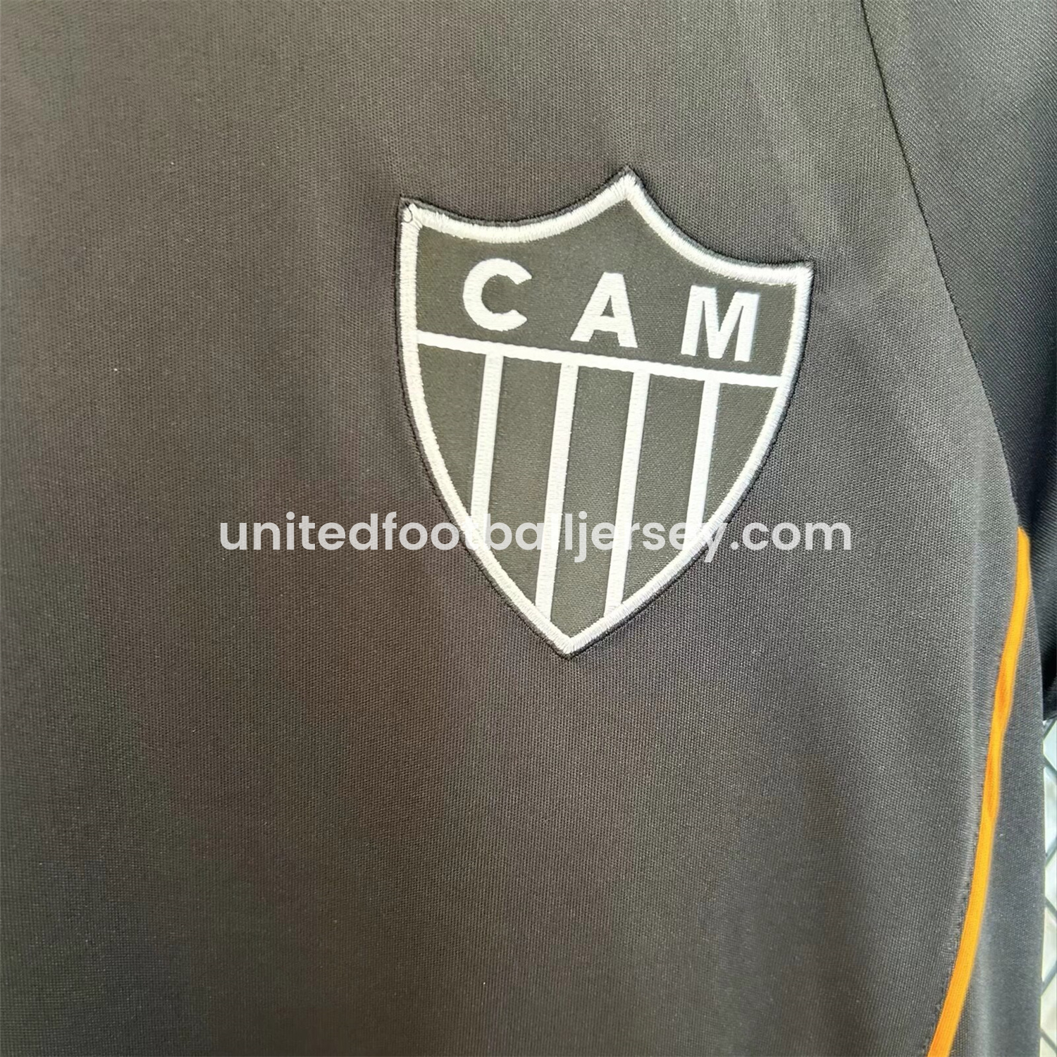 unitedfutballjersey-Atletico Mineiro 24-25 Black Training Round Neck Jersey - Fans Version