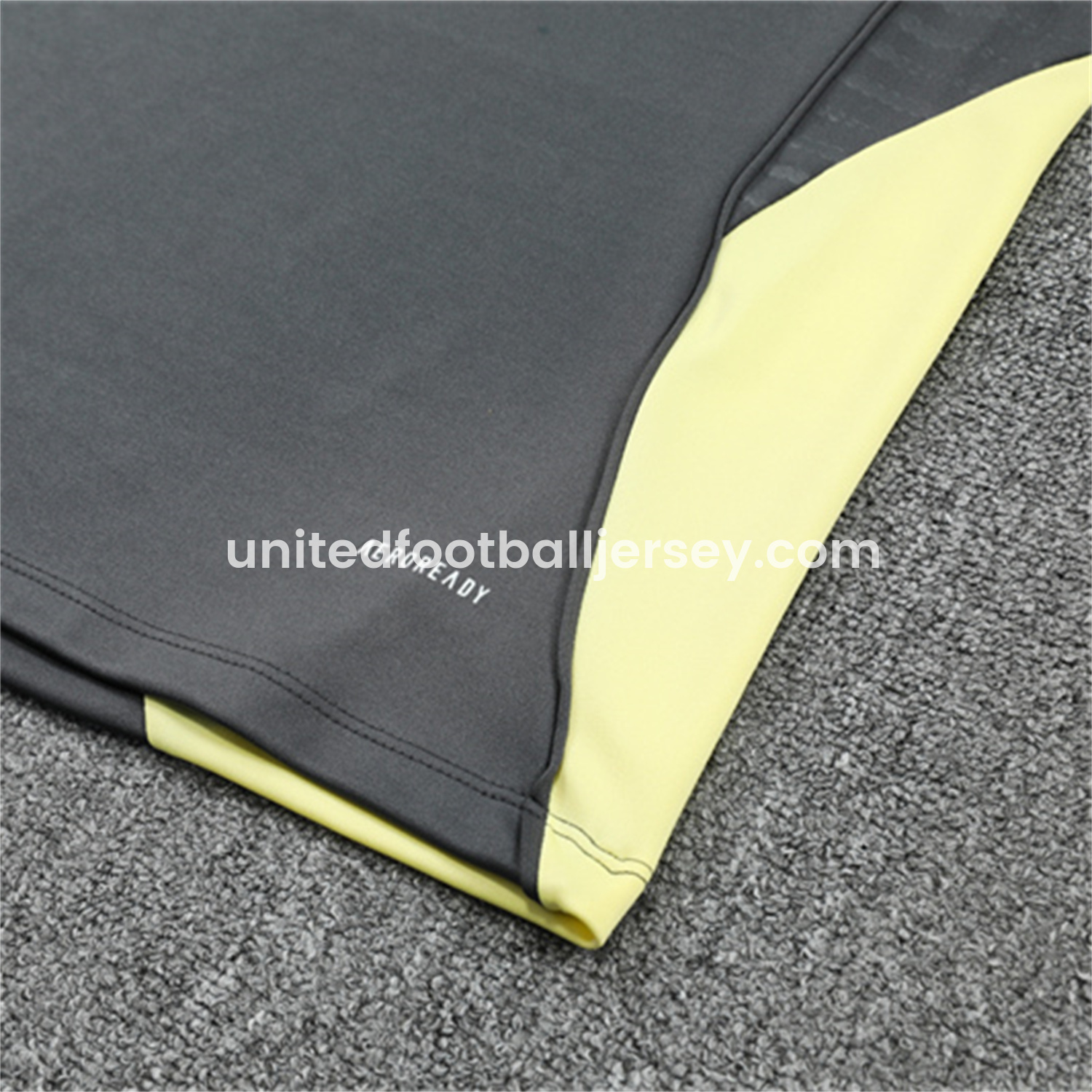 unitedfutballjersey-Real Madrid 25-26 Long Sleeves Training Set - Gray Top & Gray Pants