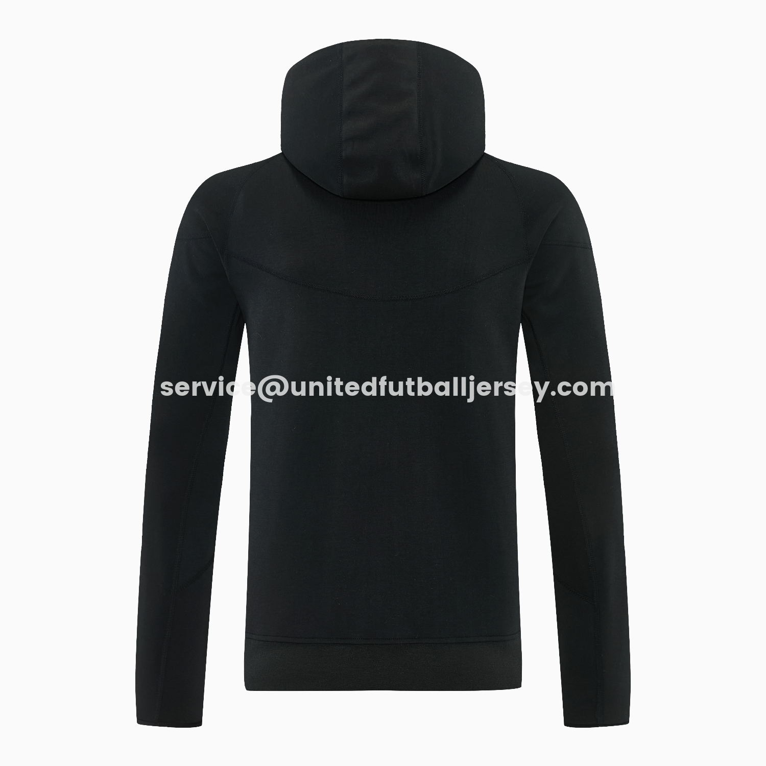 unitedfutballjersey-C.H.E.L.S.E.A 2026 Hooded Windbreaker Training Set - Black Top & Pants