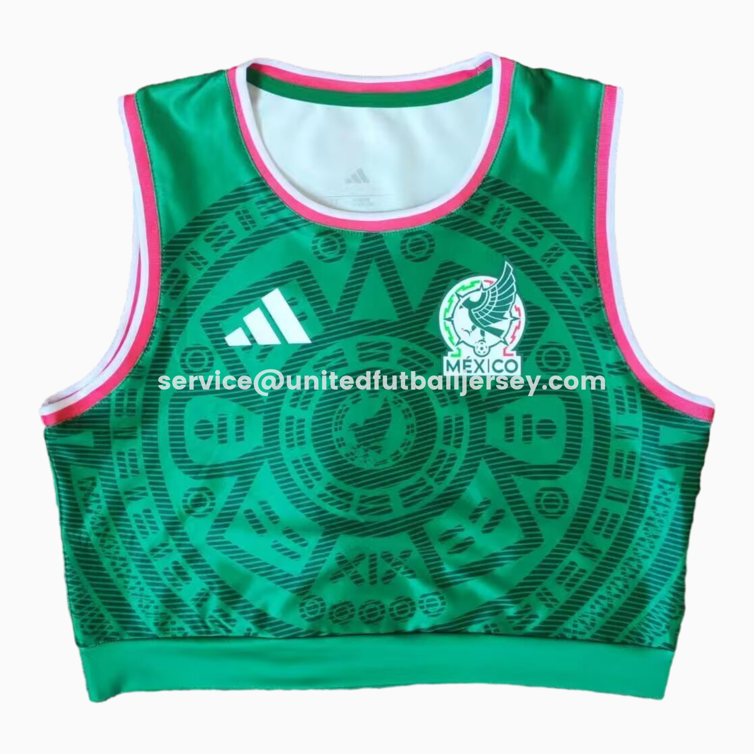 unitedfutballjersey-Women's Mexico 2026 Home Yoga Vest