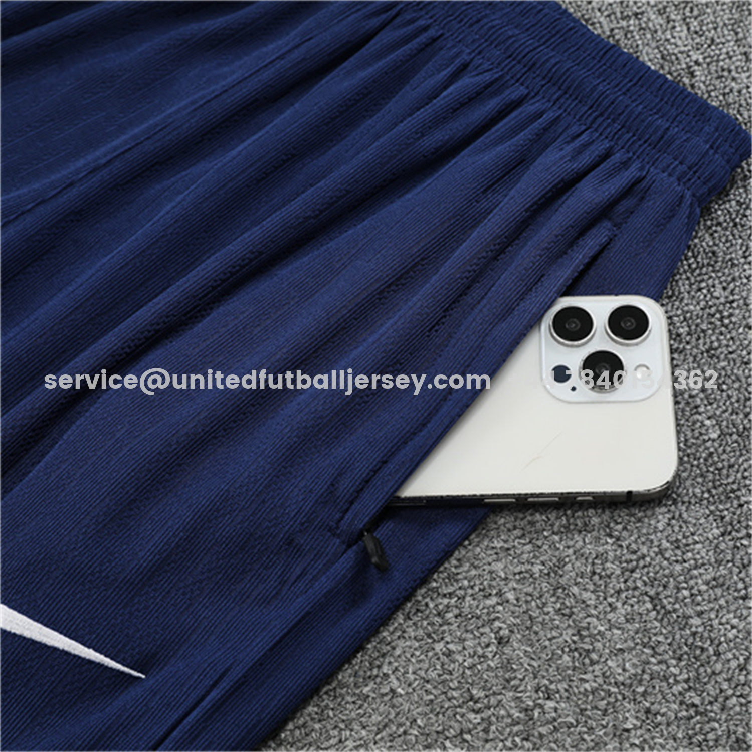 unitedfutballjersey-C.H.E.L.S.E.A 25-26 Long Sleeve Training Set - Player Version - Pink Top and Blue Pants